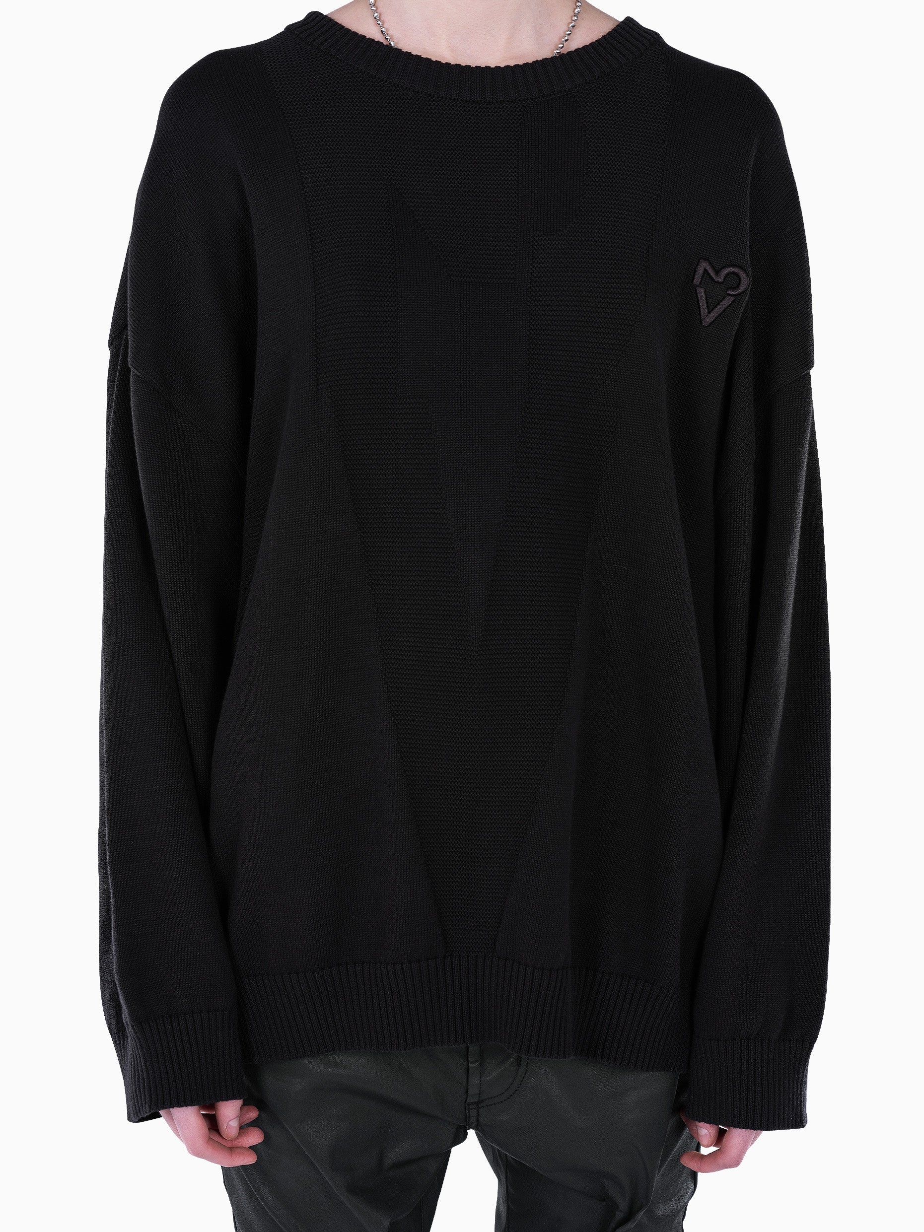 Vain <3 knit black