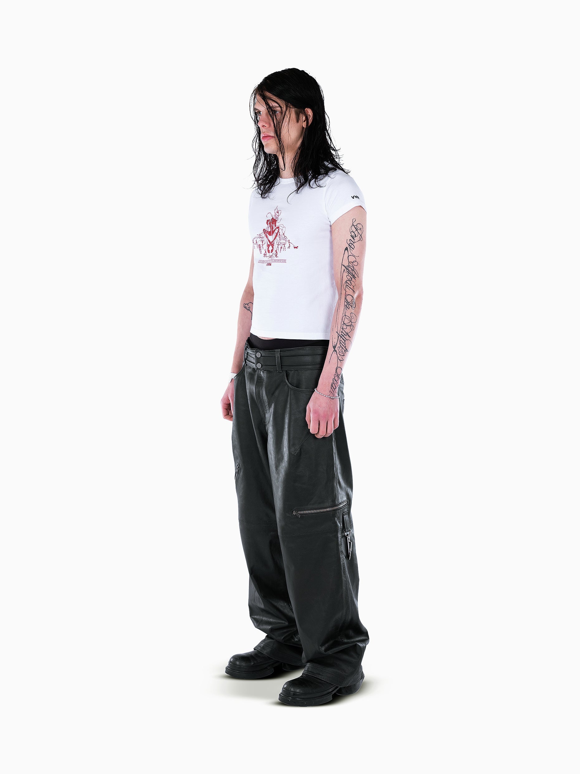 Vain marionette fitted t-shirt