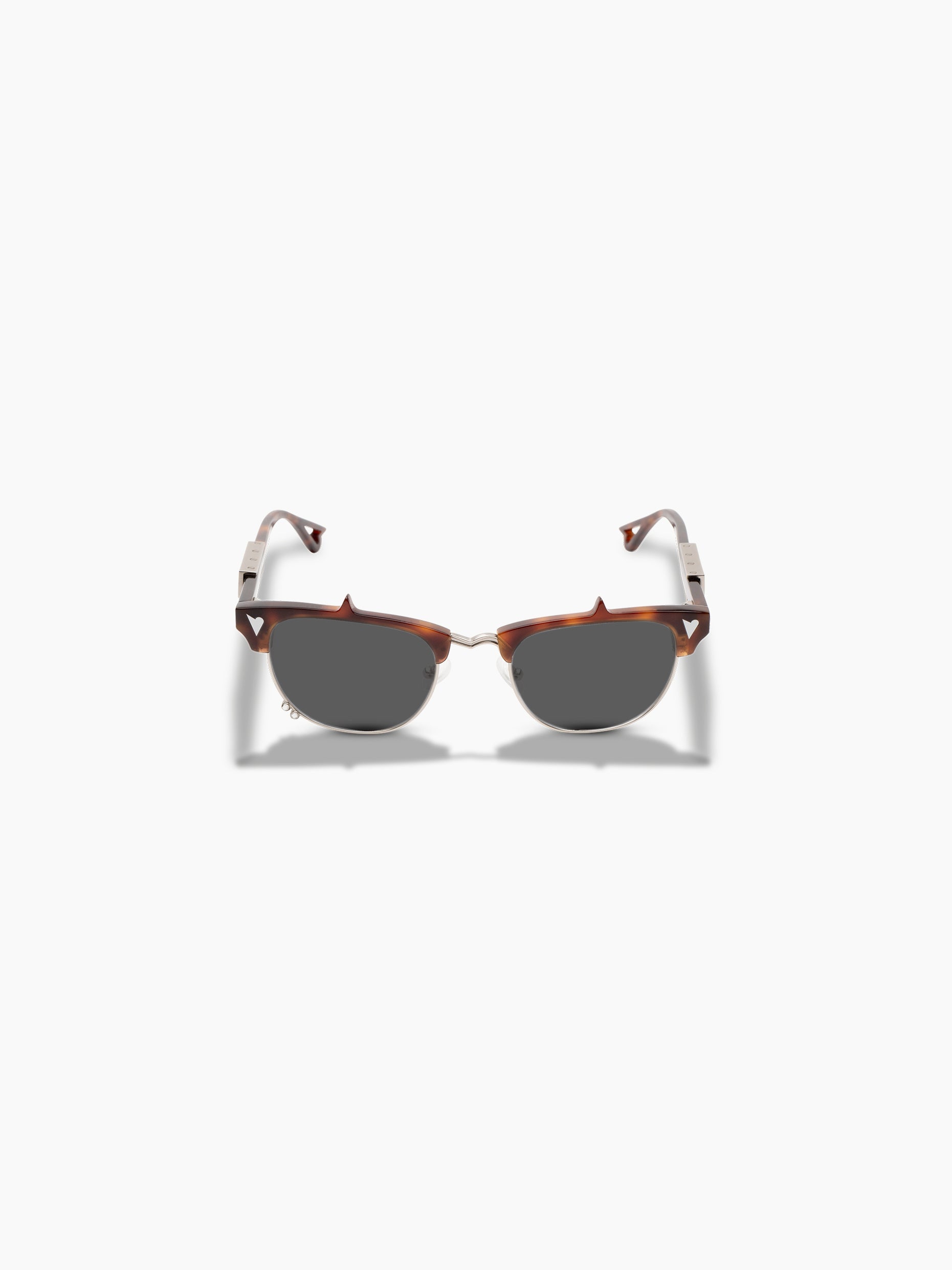 Vain hard eye glasses tortoise