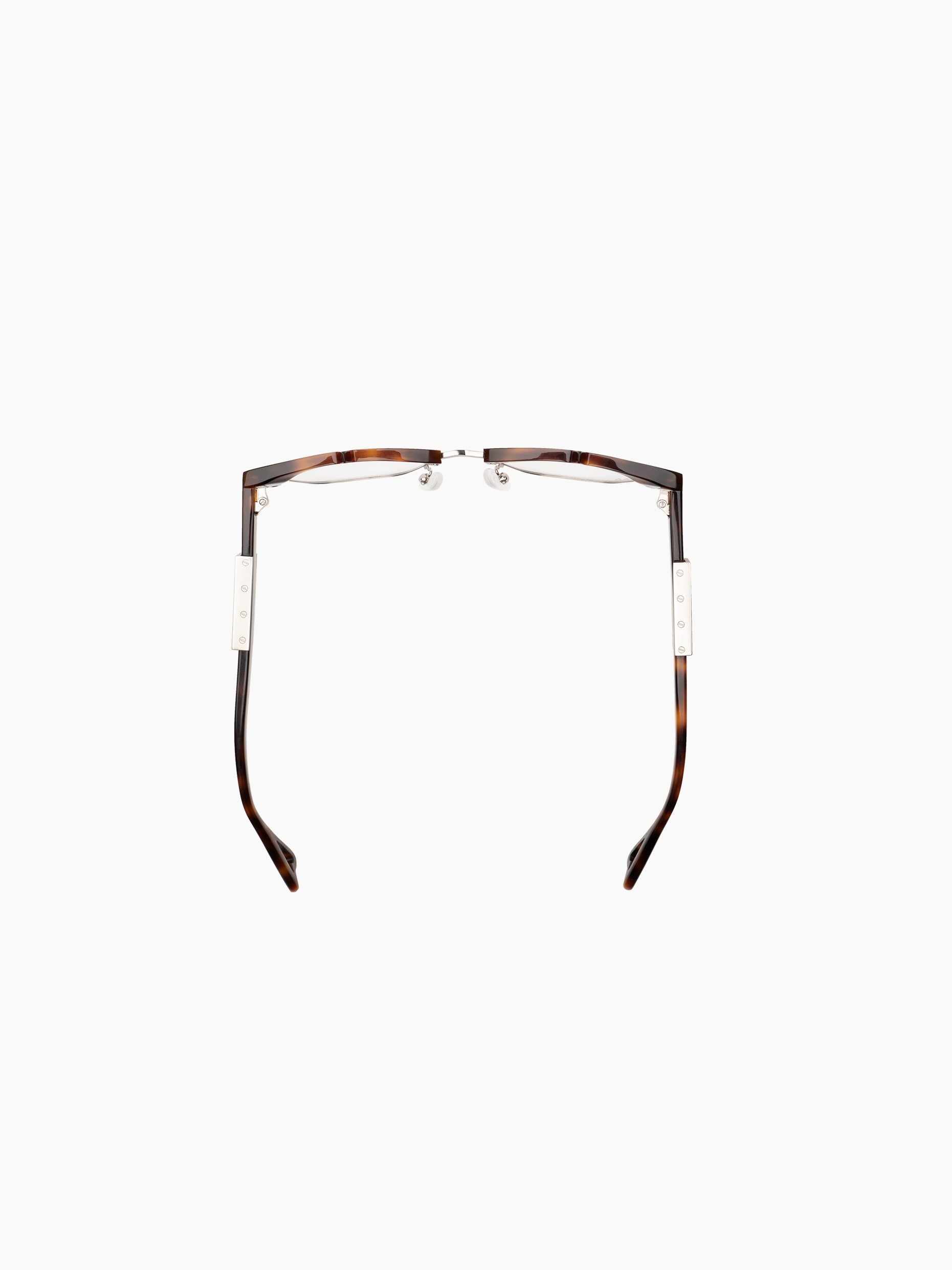Vain hard eye glasses tortoise