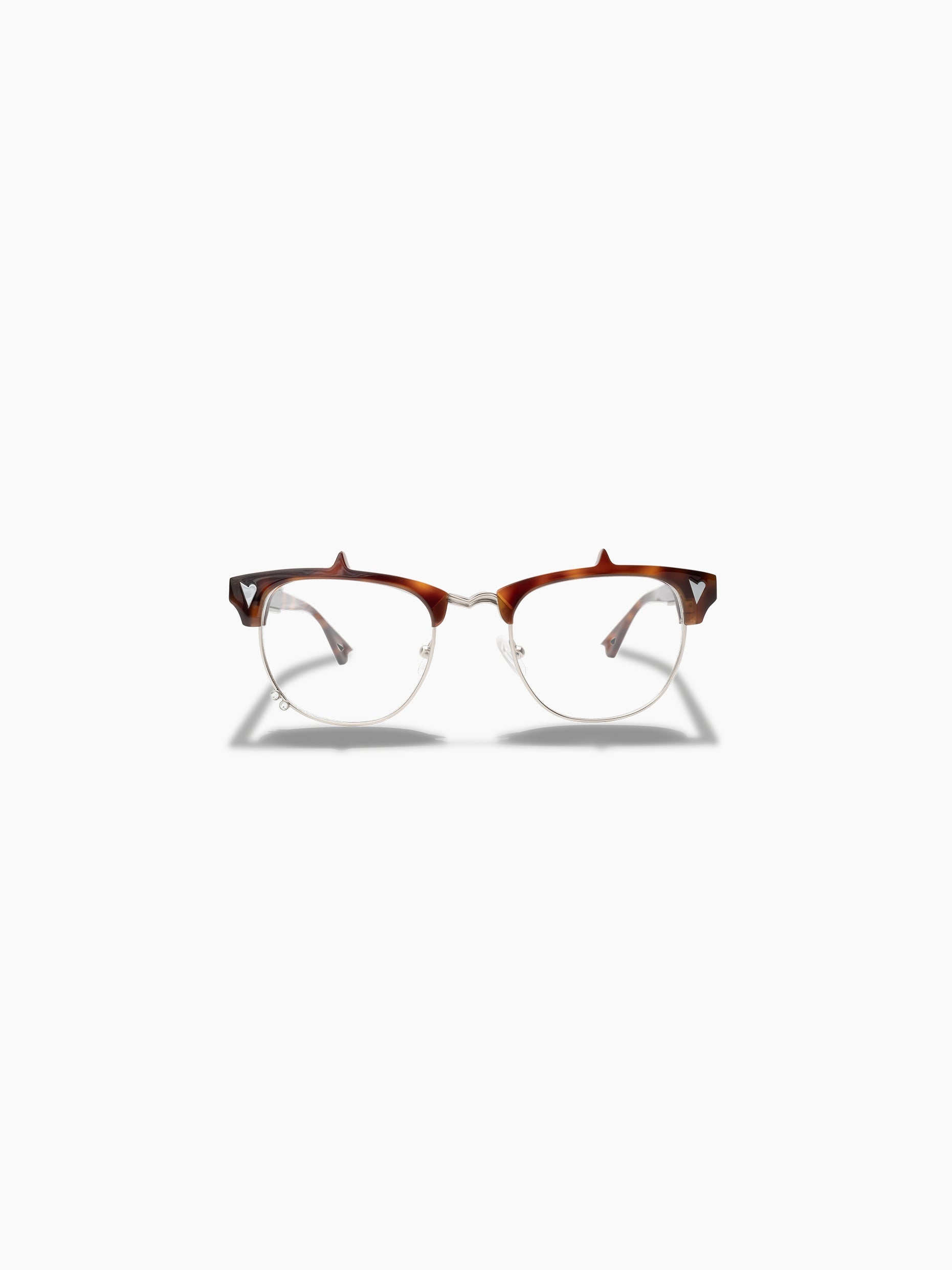 Vain hard eye glasses tortoise