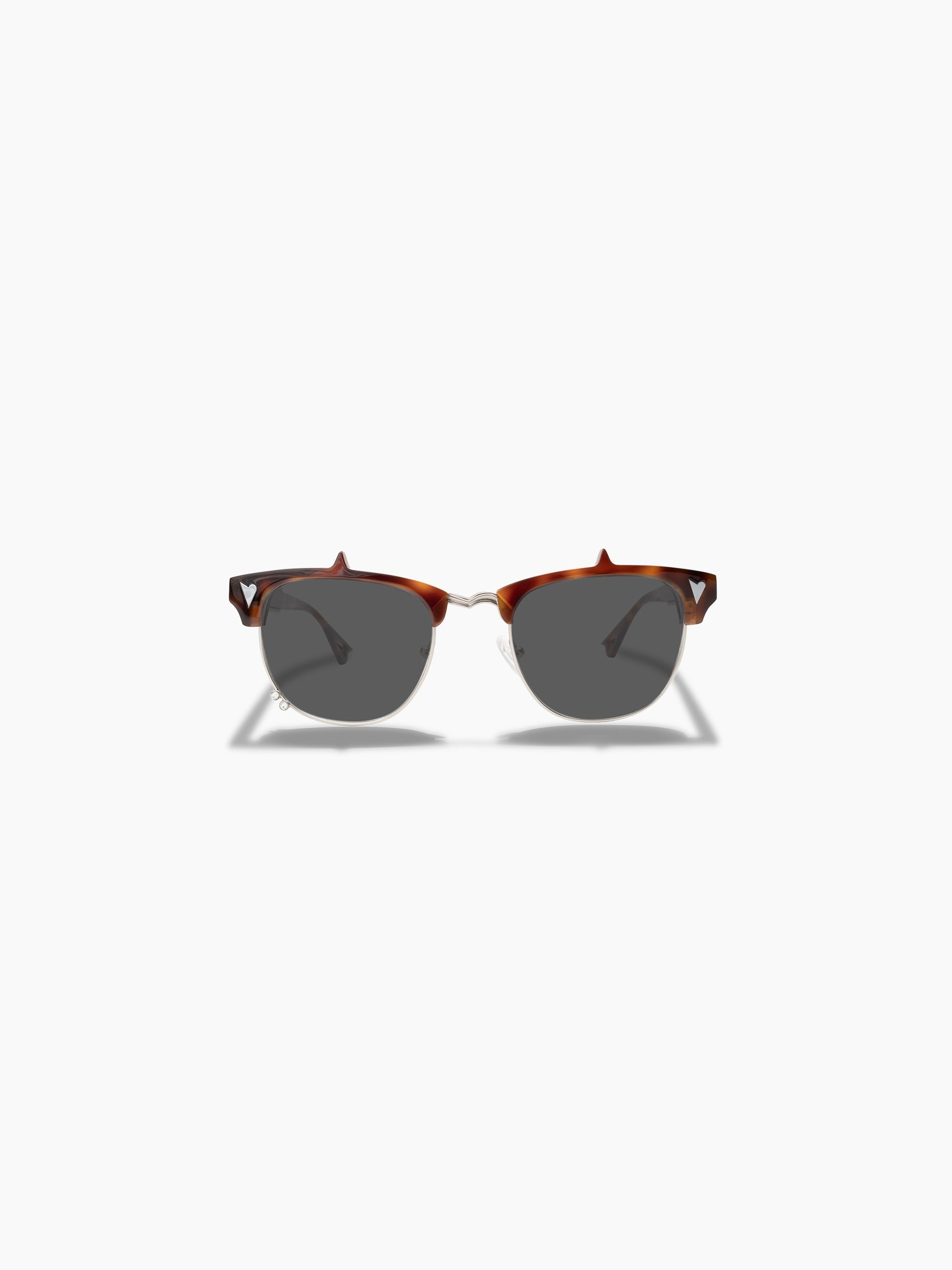 Vain hard eye glasses tortoise