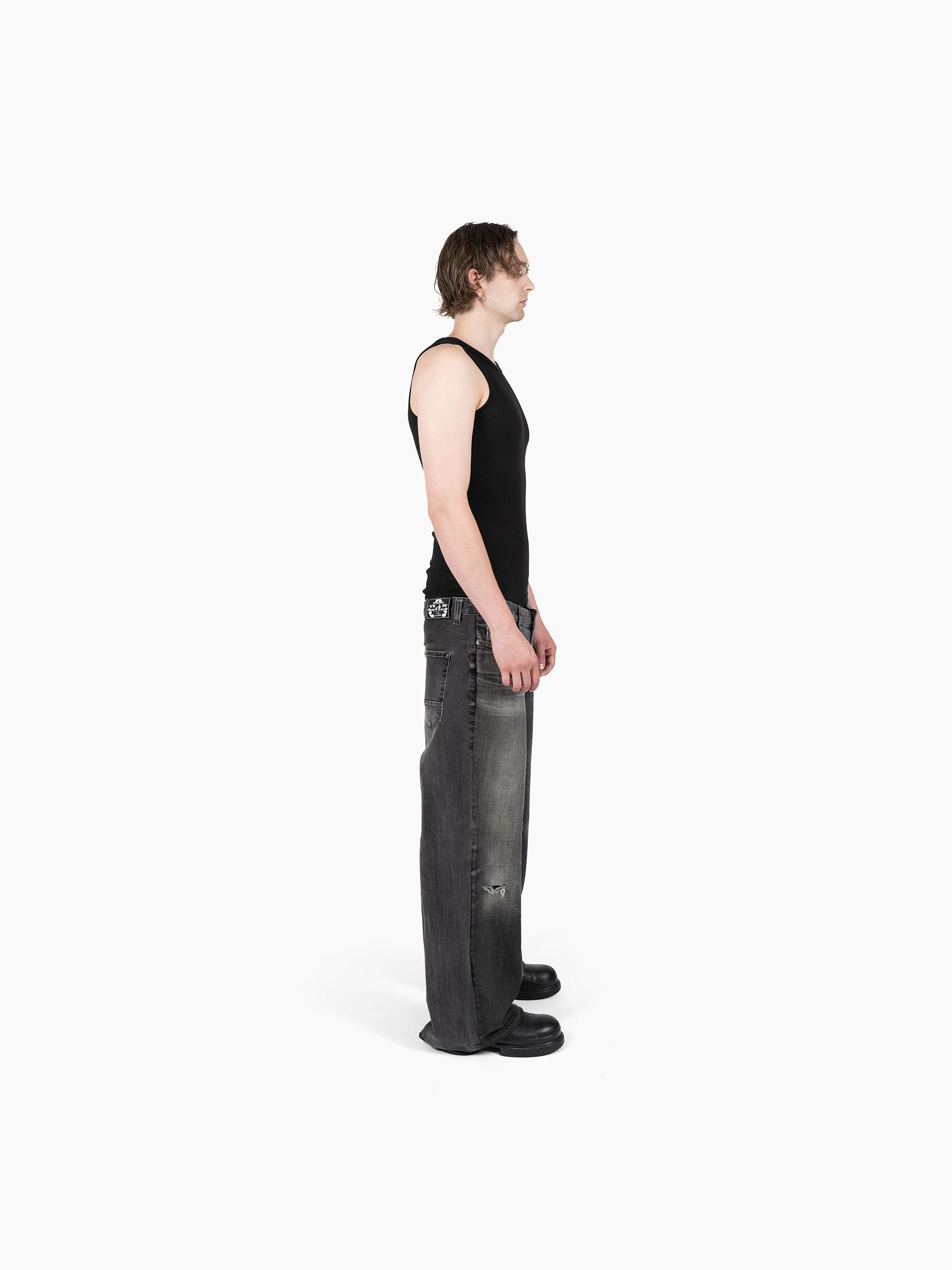 Vain upcycled jeans 000 grey