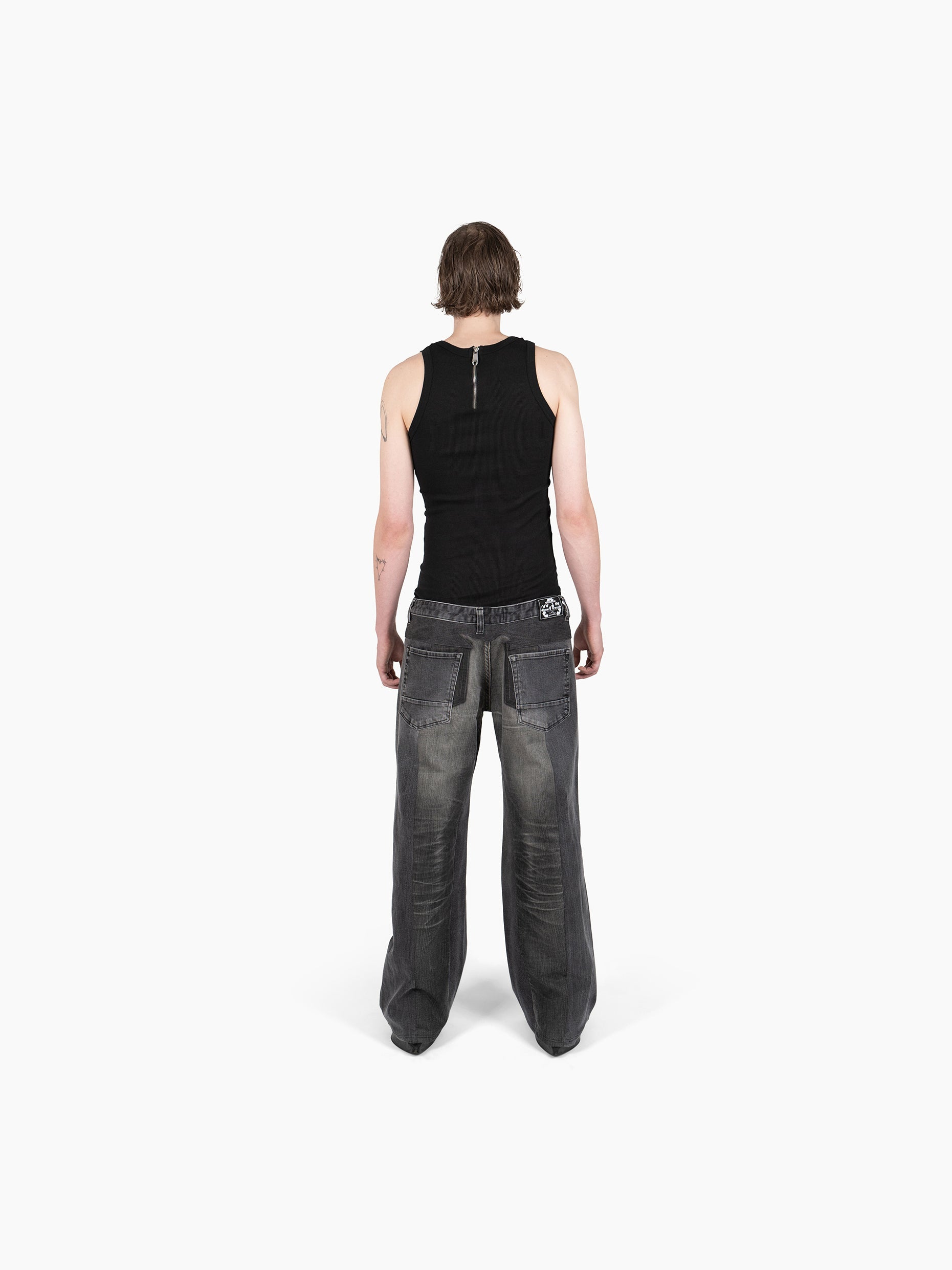 Vain upcycled jeans 000 grey
