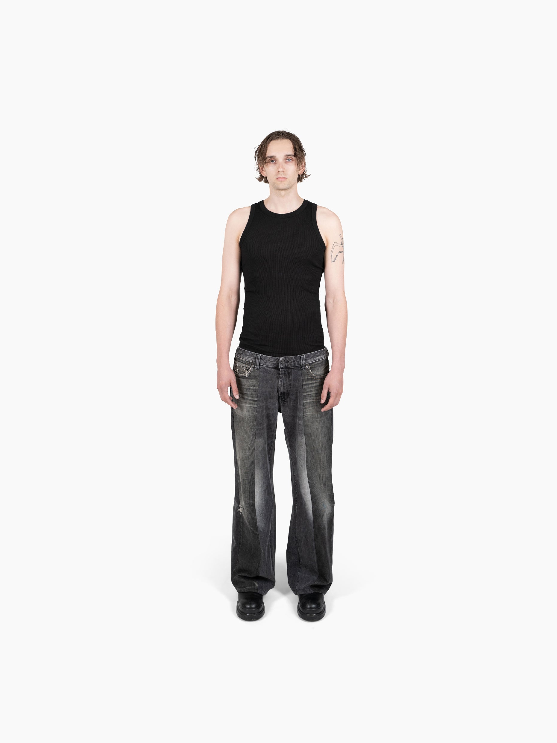 Vain upcycled jeans 000 grey