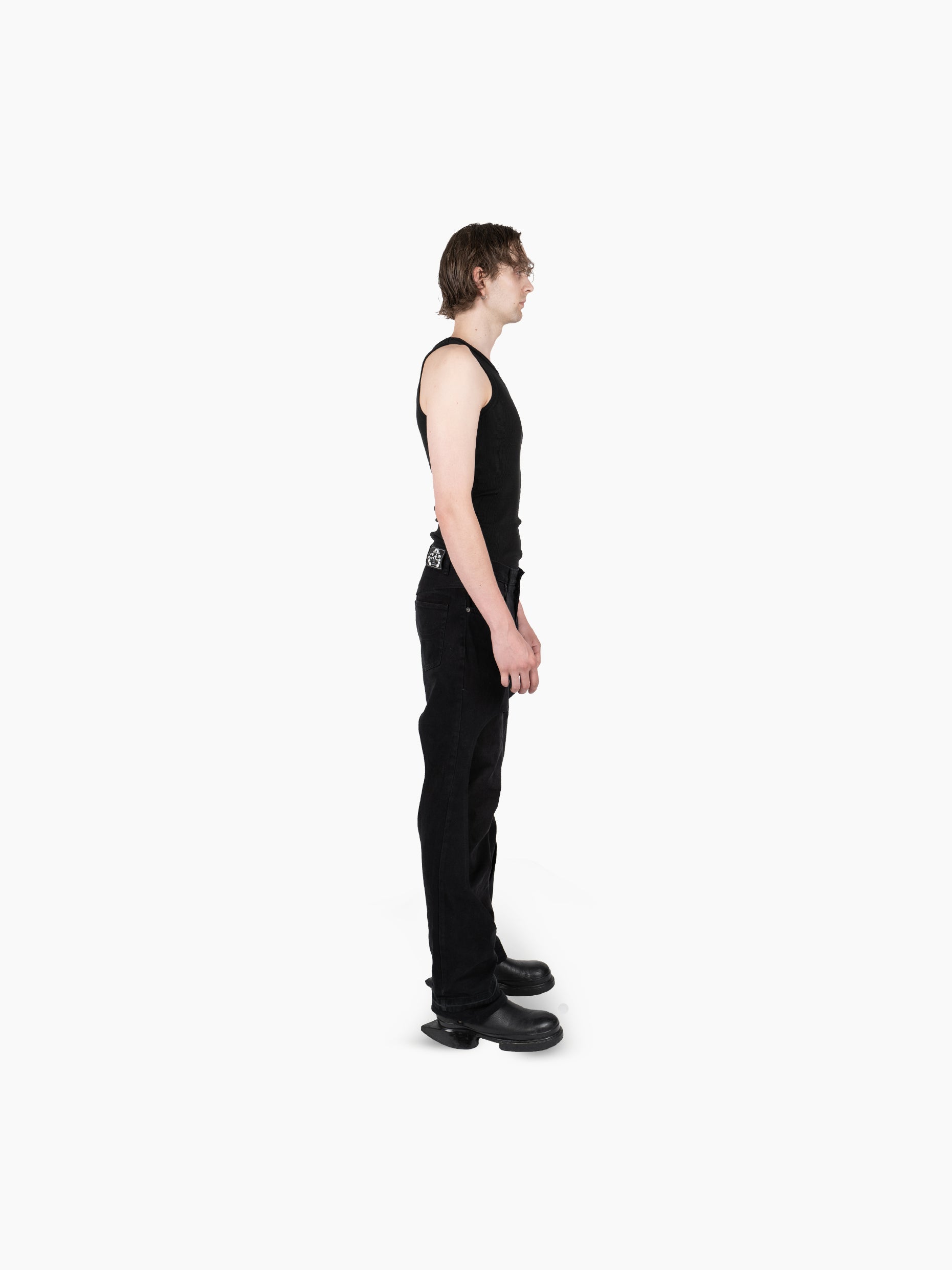 Vain upcycled jeans 003 black