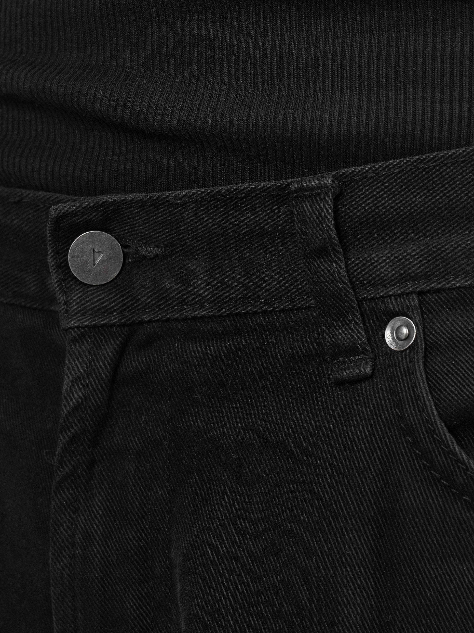 Vain upcycled jeans 003 black