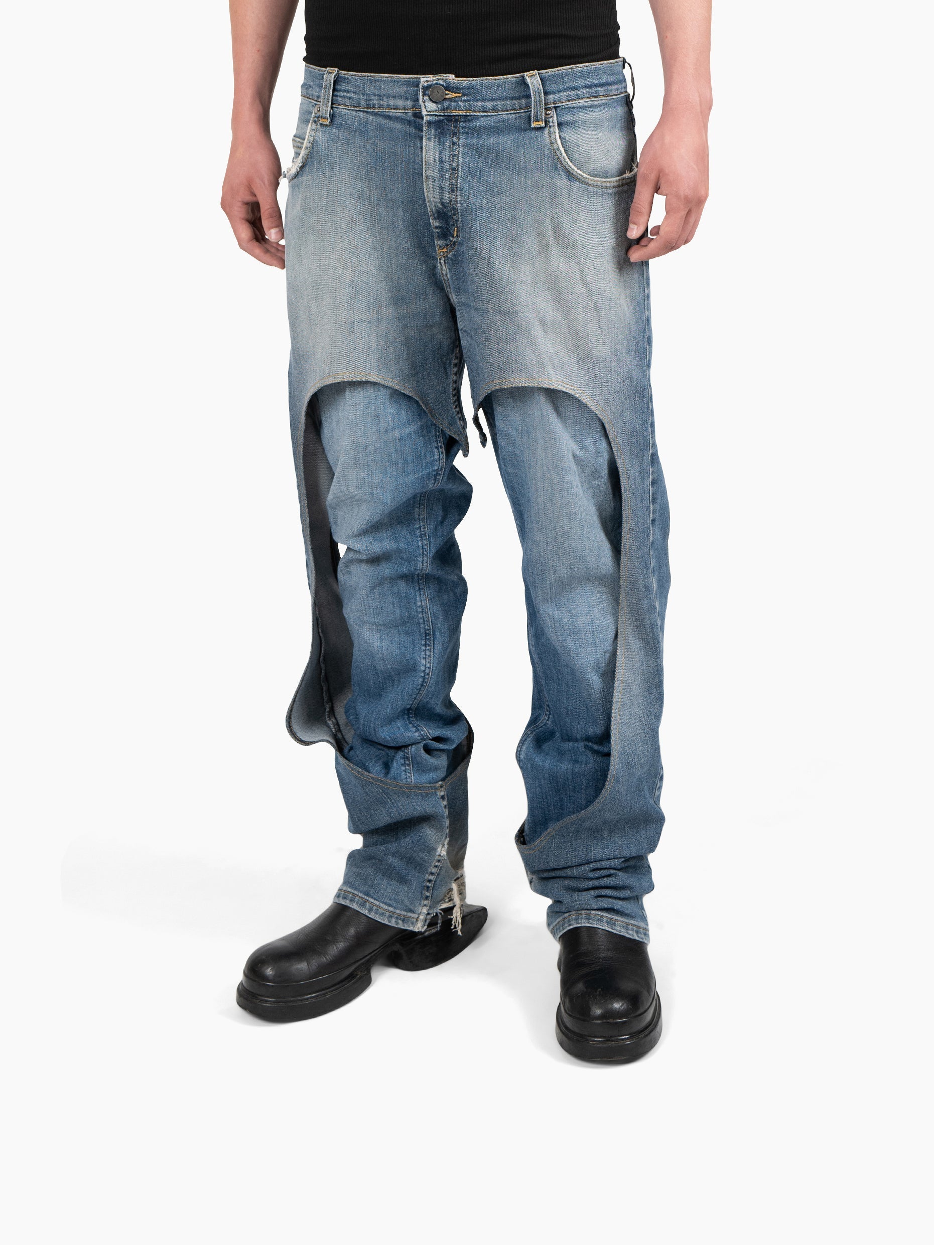 Vain upcycled jeans 003 blue