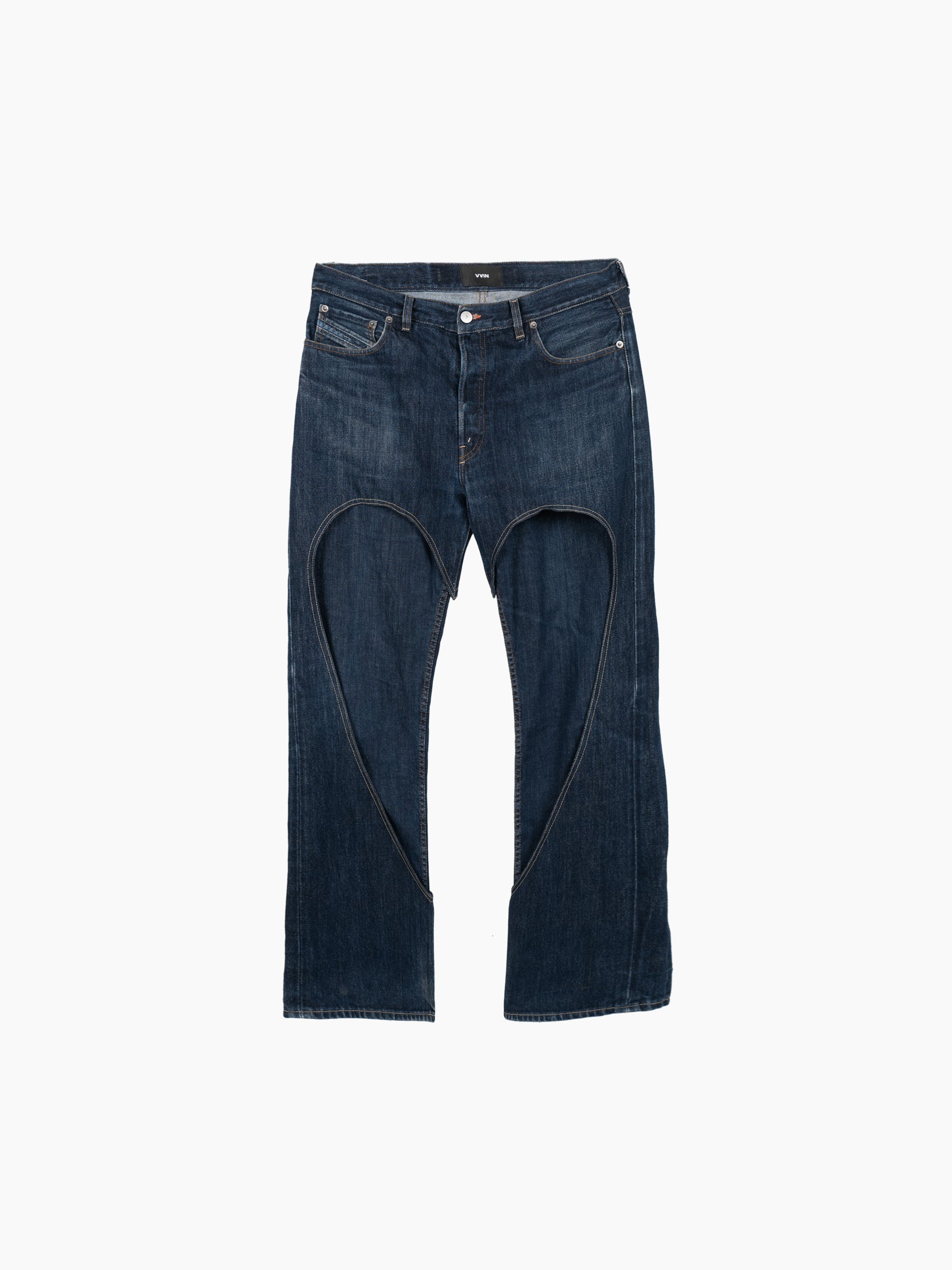 Vain upcycled jeans 003 deep blue