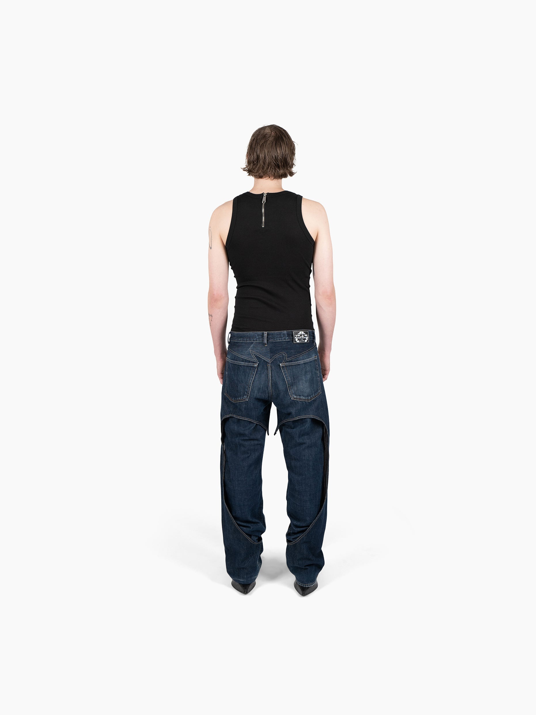 Vain upcycled jeans 003 deep blue