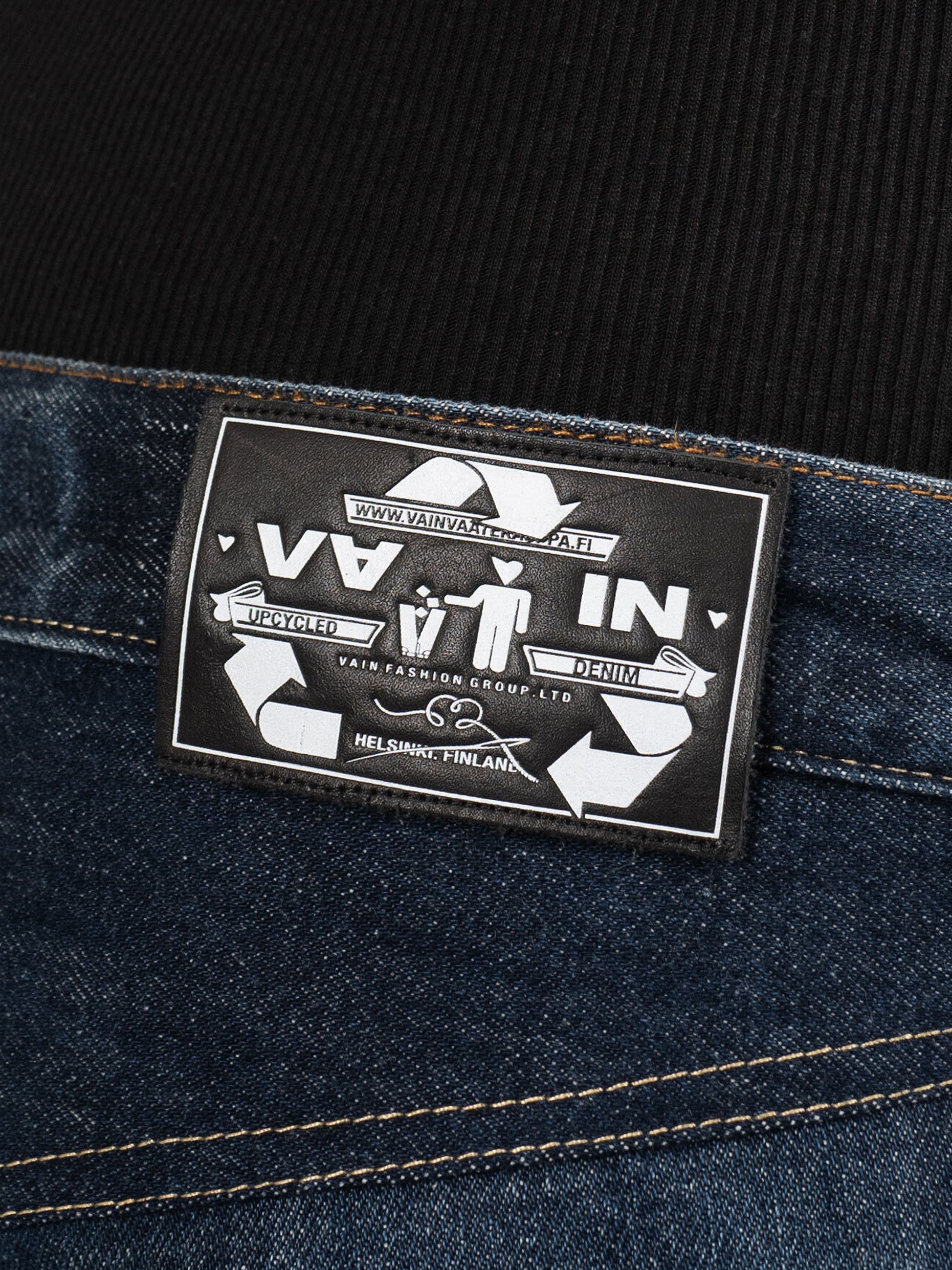 Vain upcycled jeans 003 deep blue