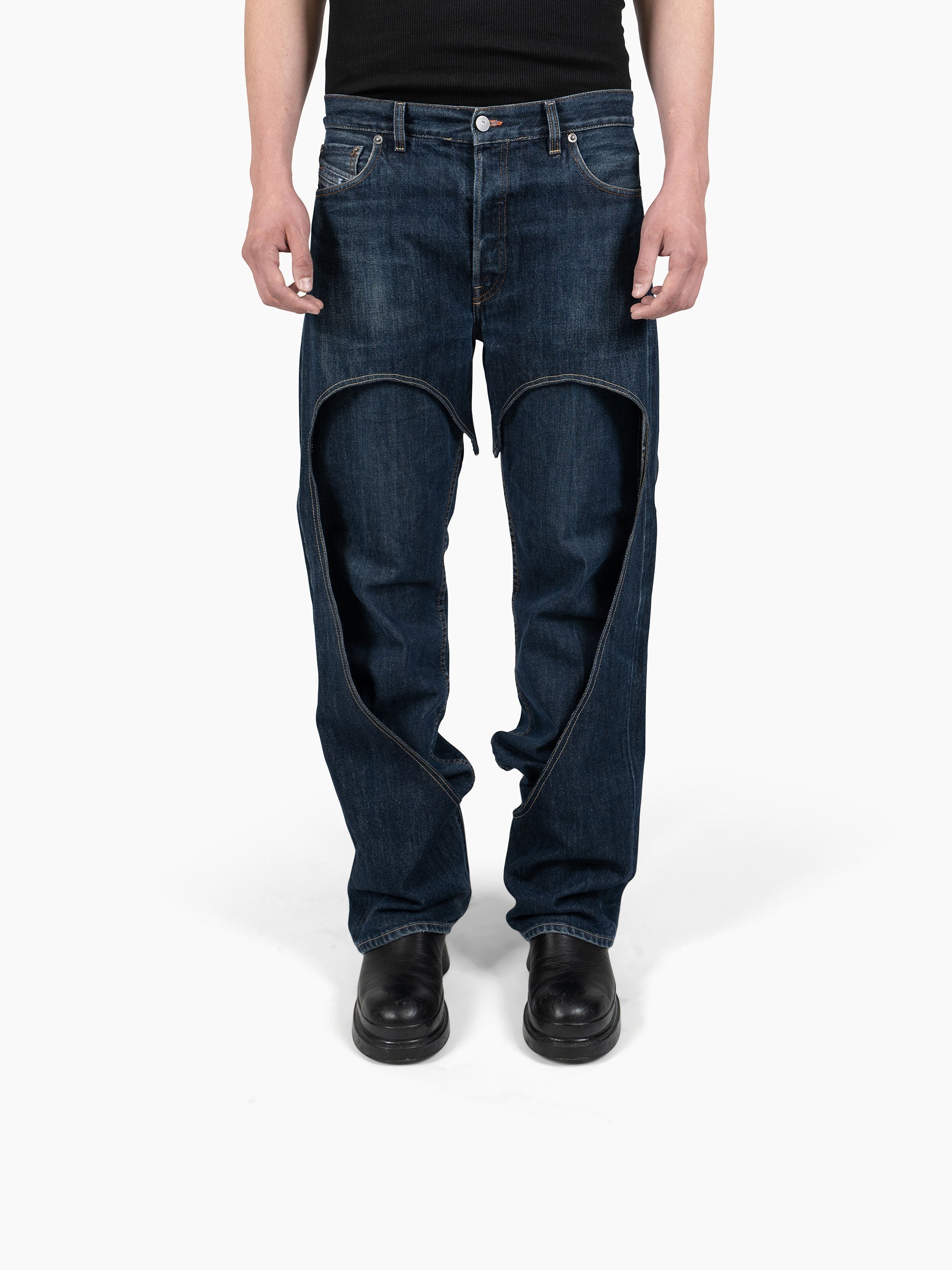 Vain upcycled jeans 003 deep blue