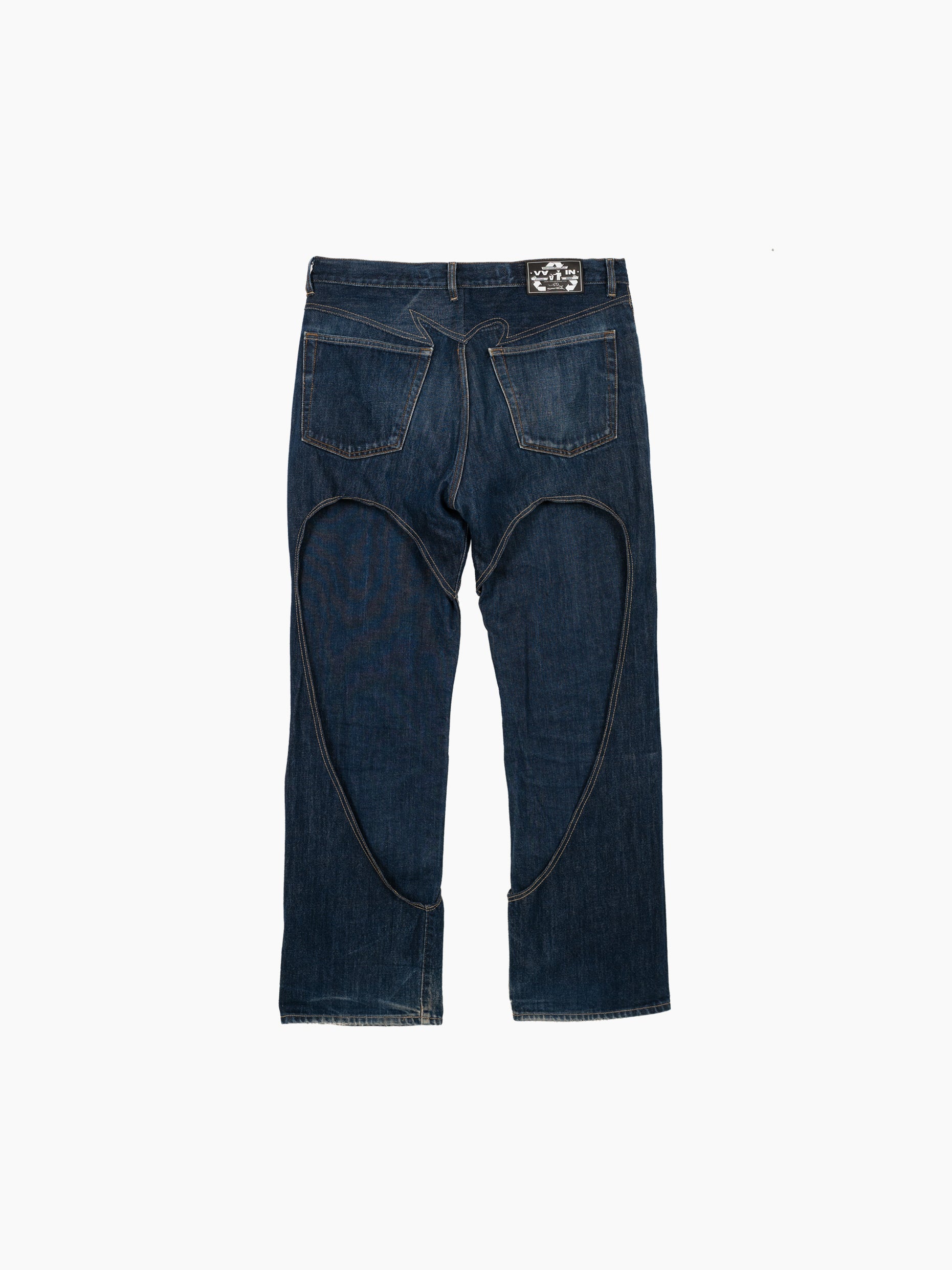 Vain upcycled jeans 003 deep blue