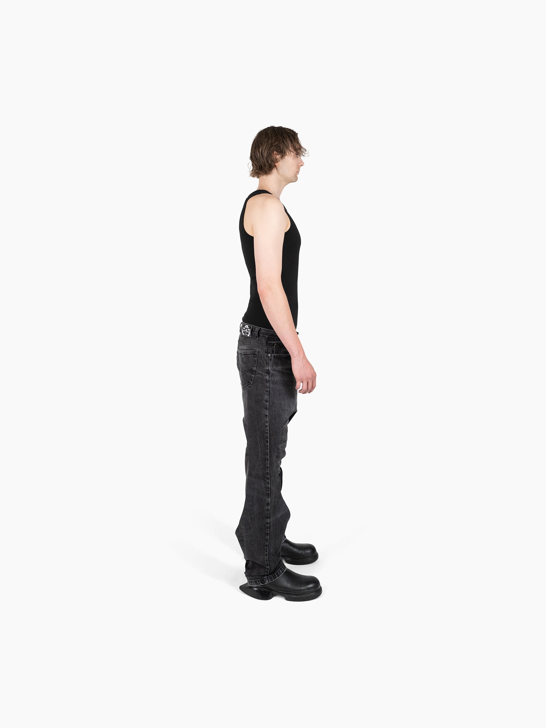 Vain upcycled jeans 003 grey