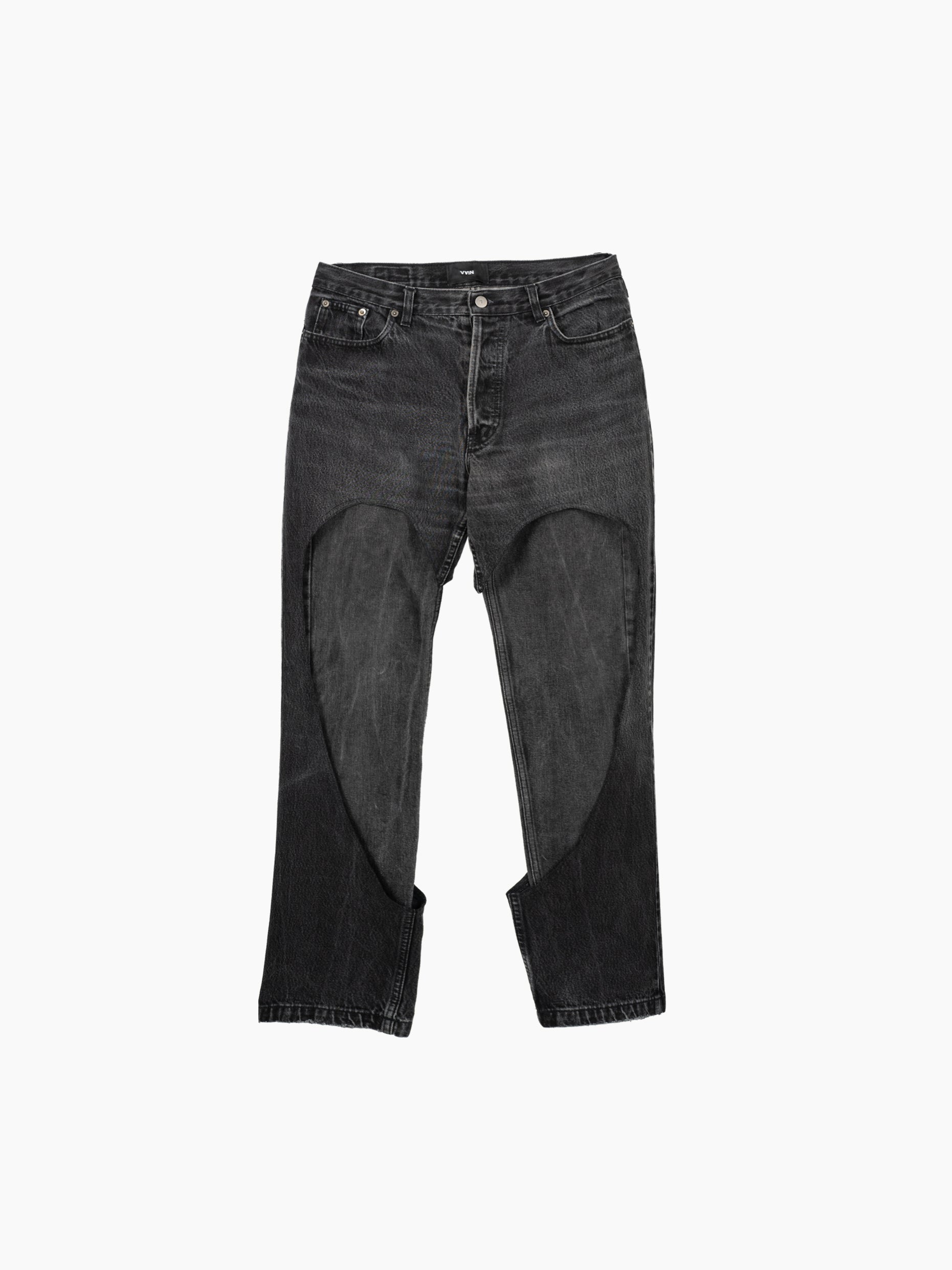 Vain upcycled jeans 003 grey