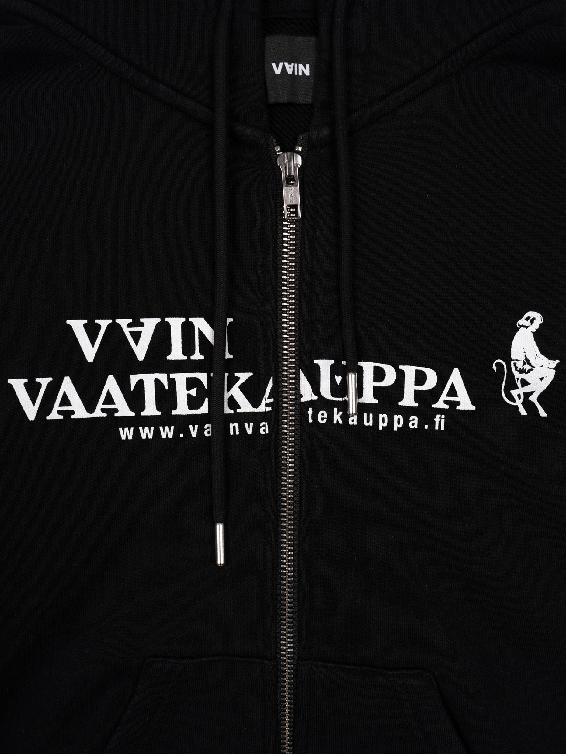 Vain vaatekauppa zip hoodie