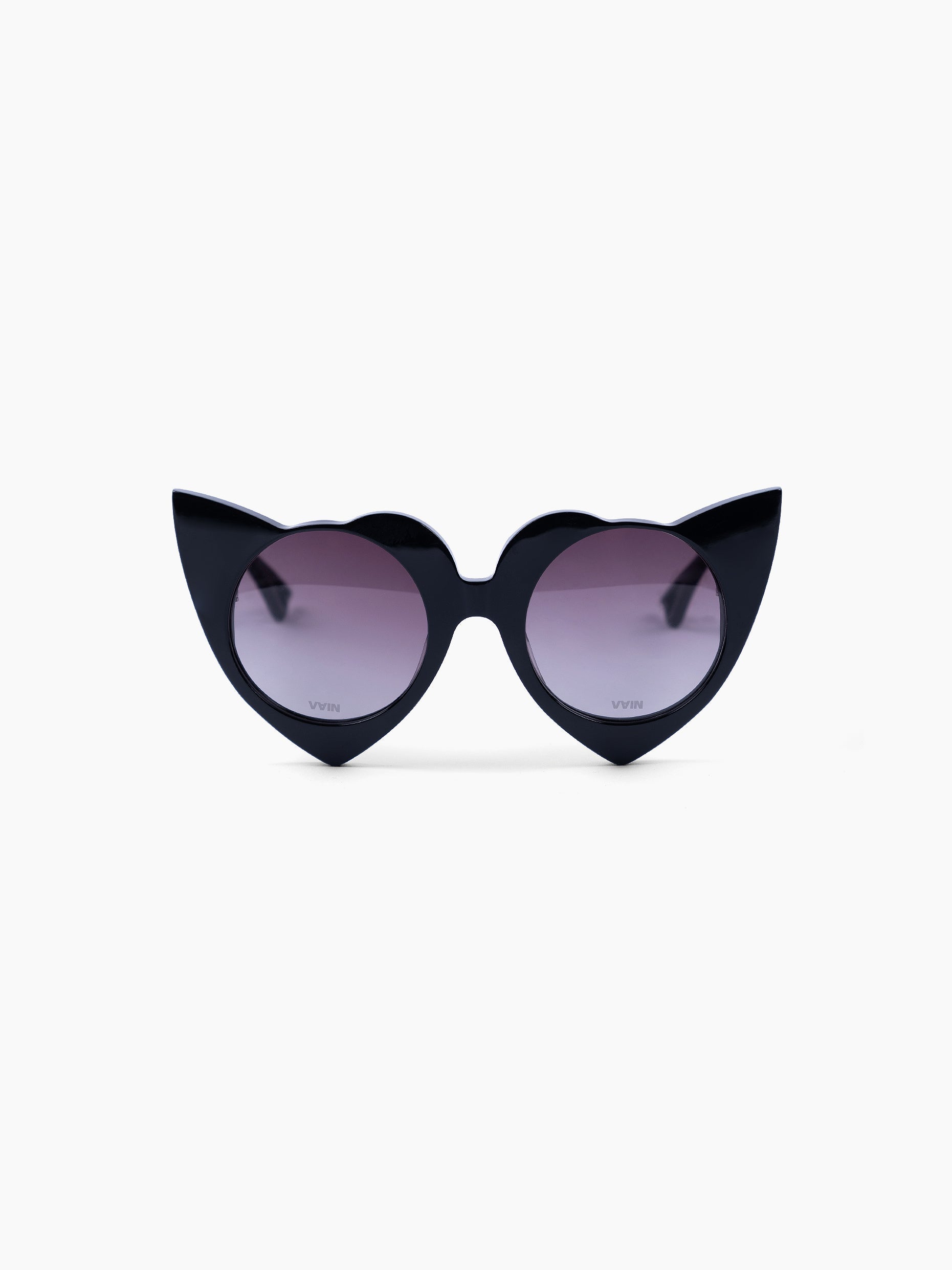 Vain heart sunglasses black