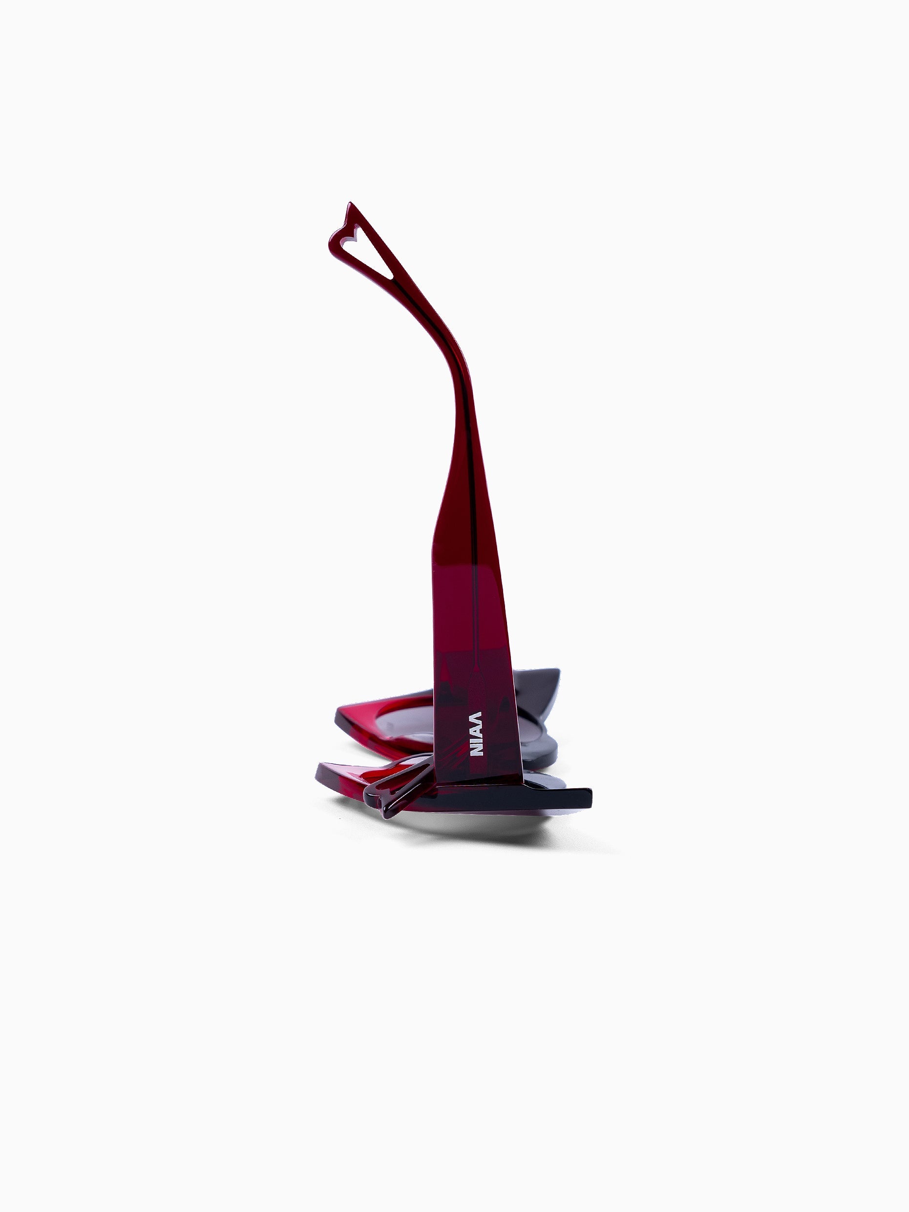 Vain heart sunglasses red