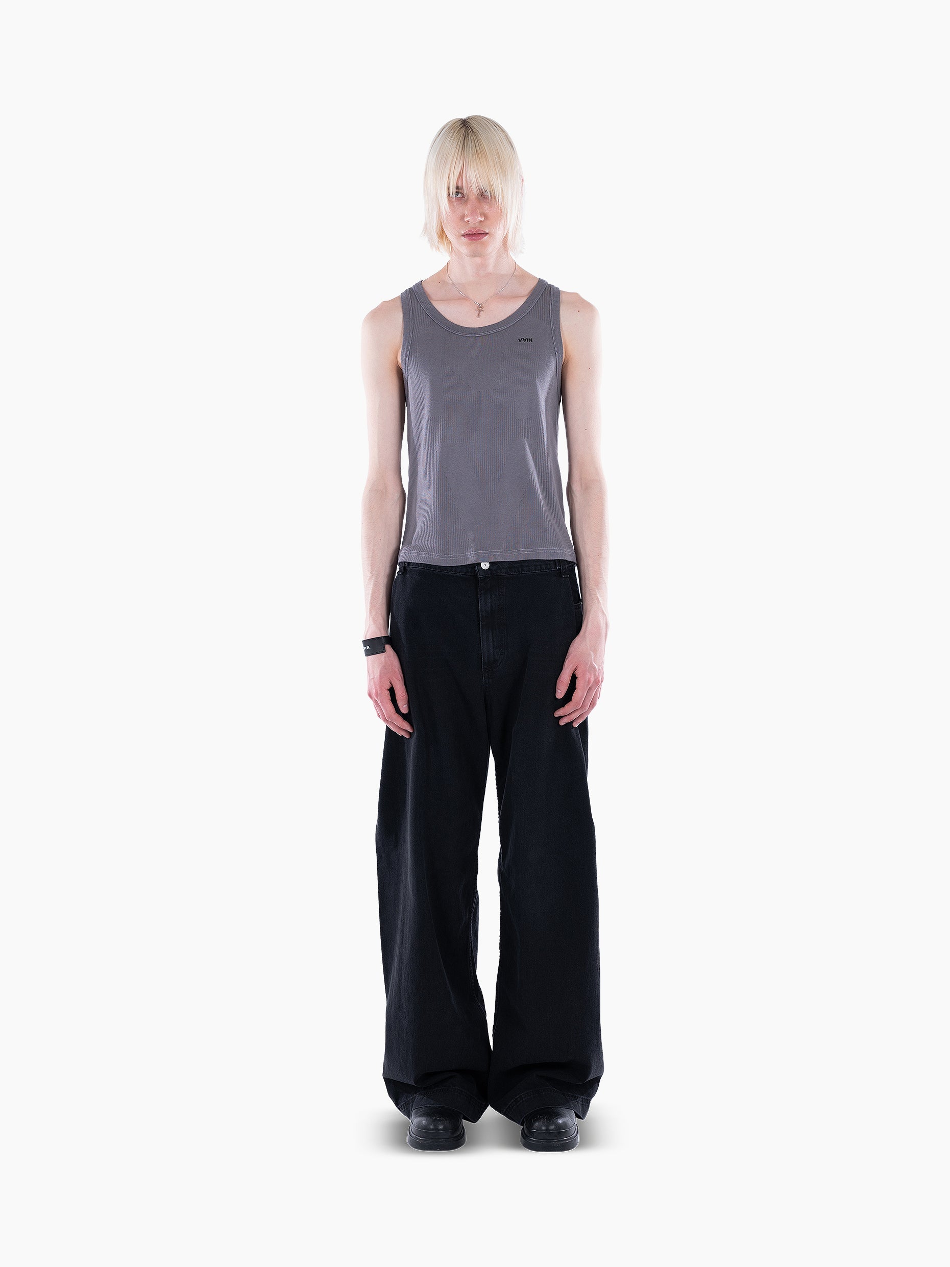 Vain <3 tank top grey