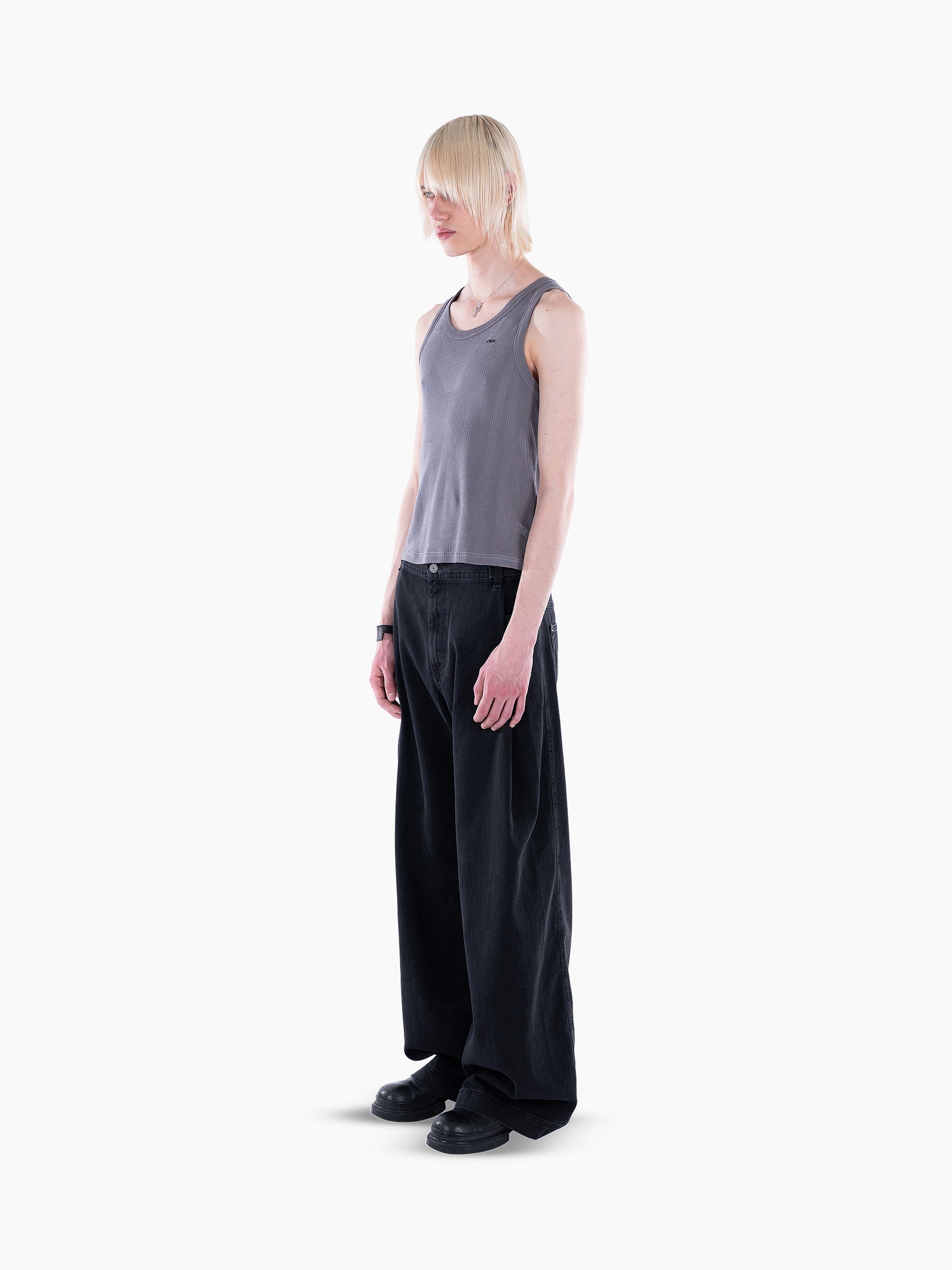 Vain <3 tank top grey