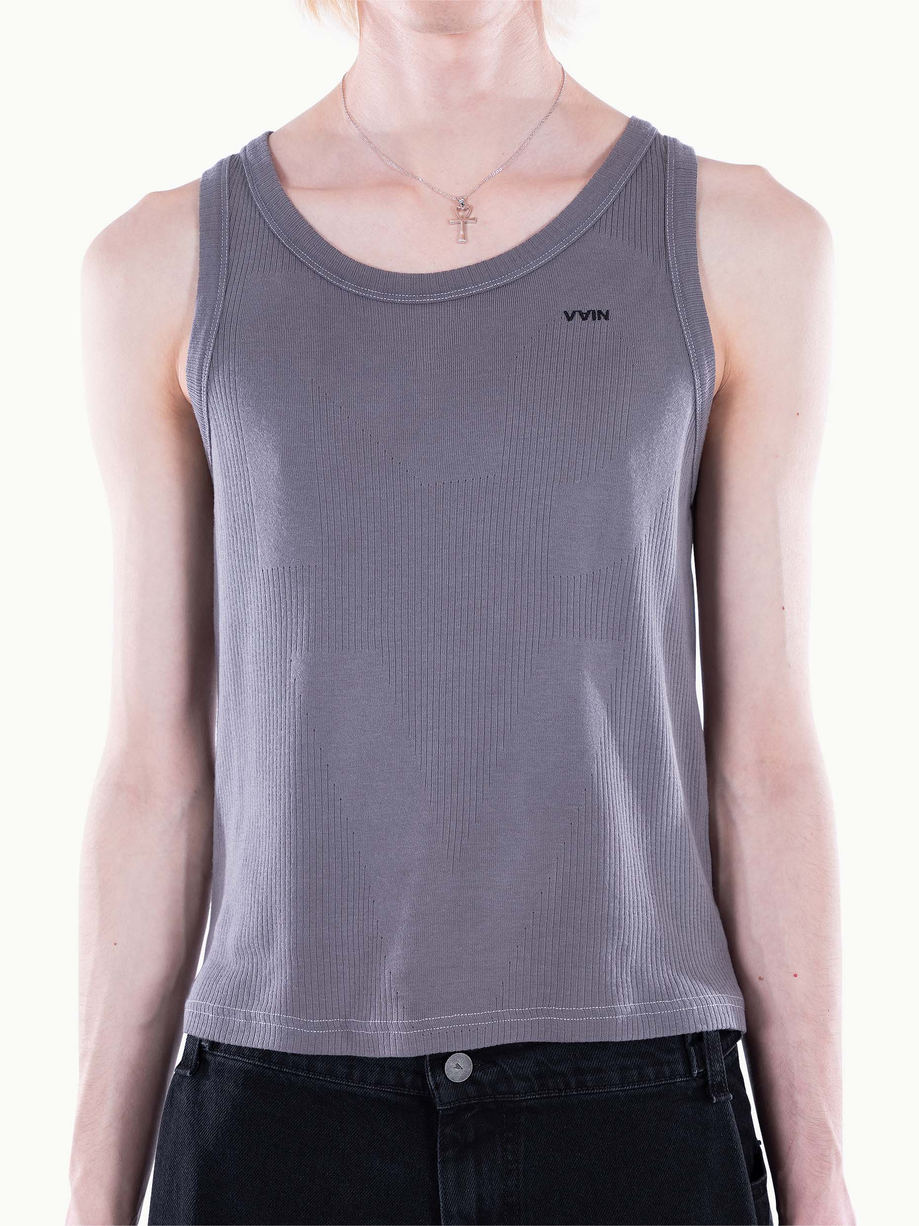 Vain <3 tank top grey