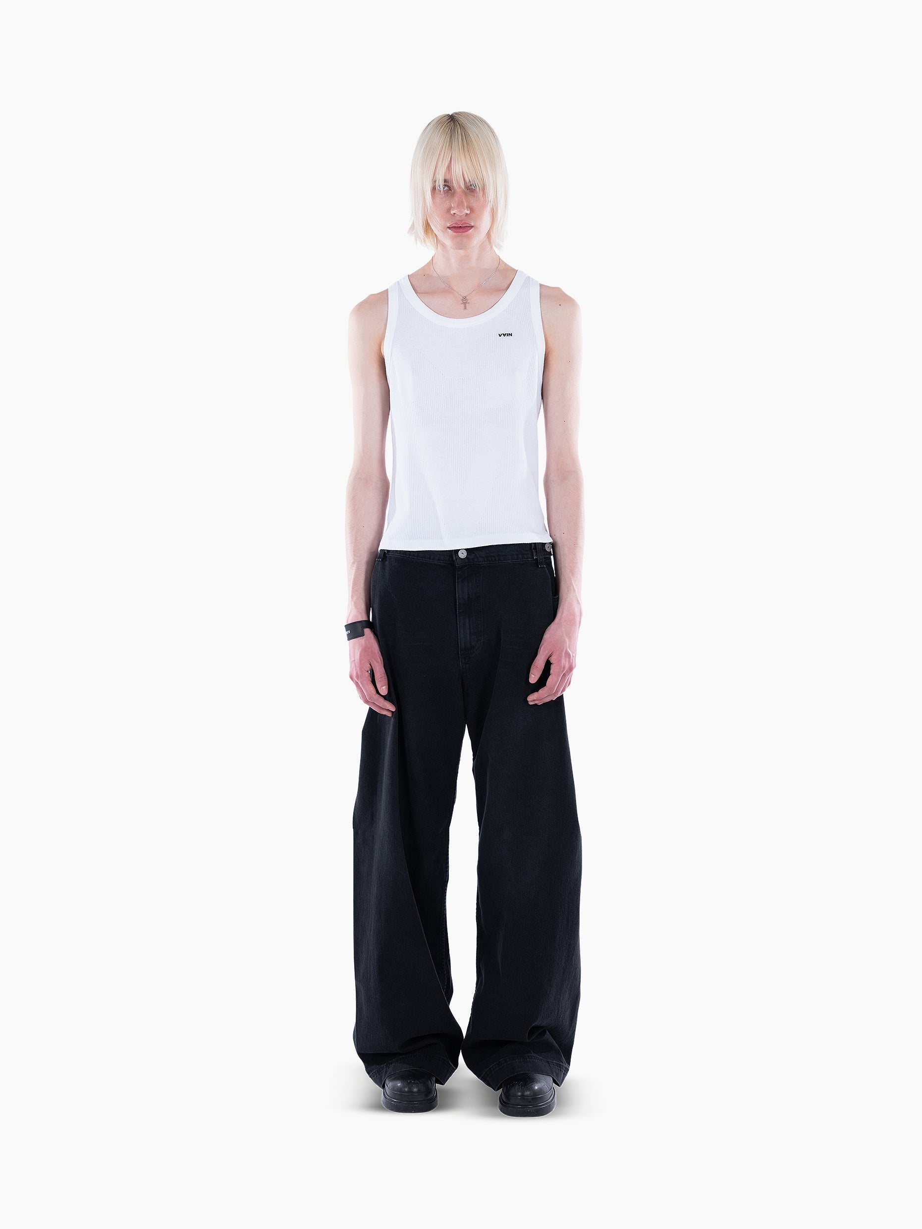 Vain <3 tank top white