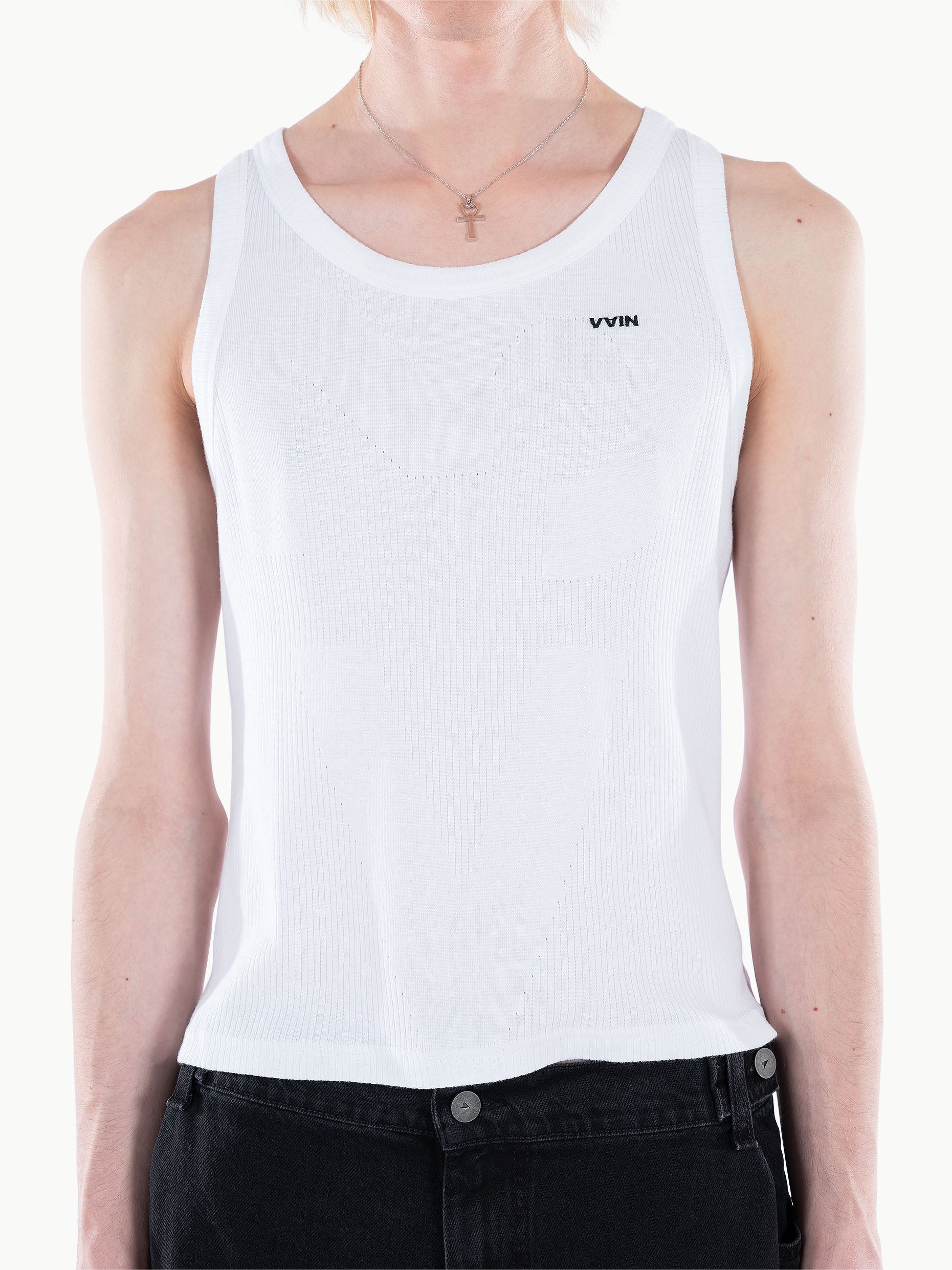 Vain <3 tank top white