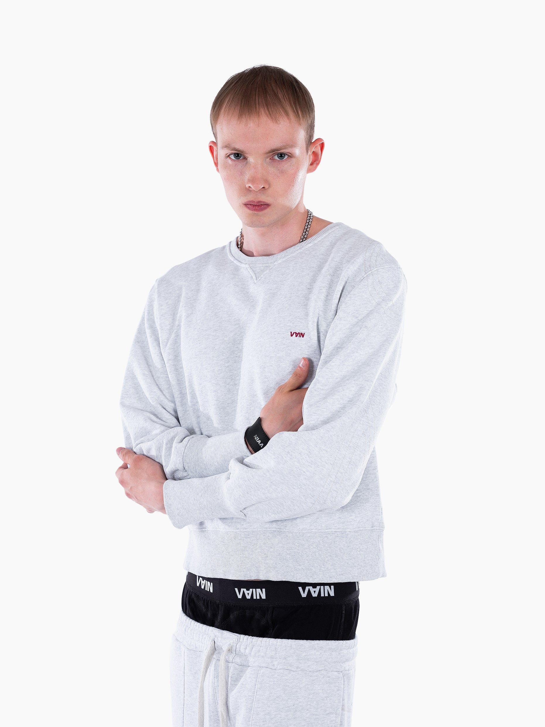 Vain sweatshirt grey