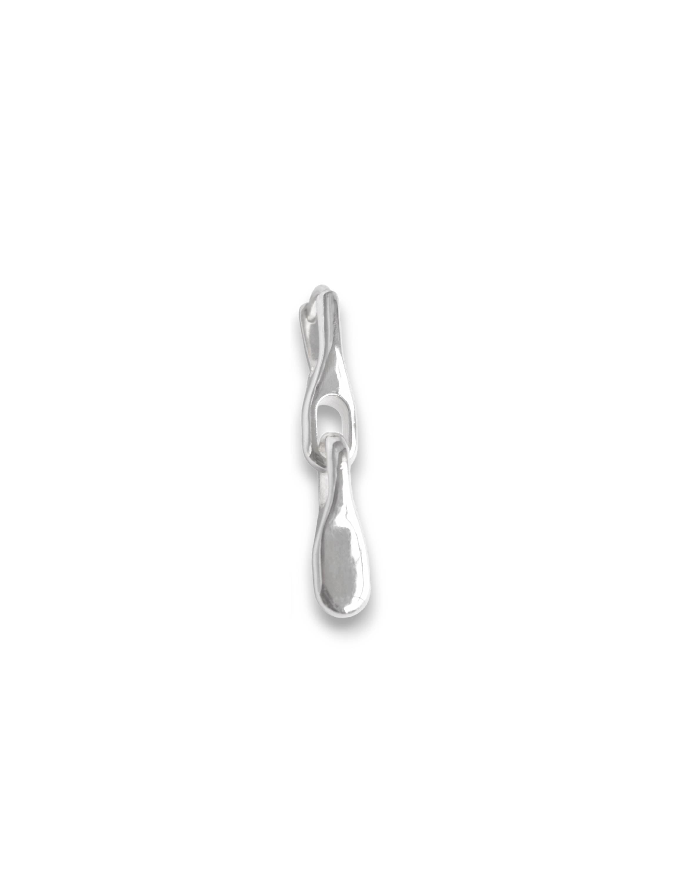Wave duo solo earring