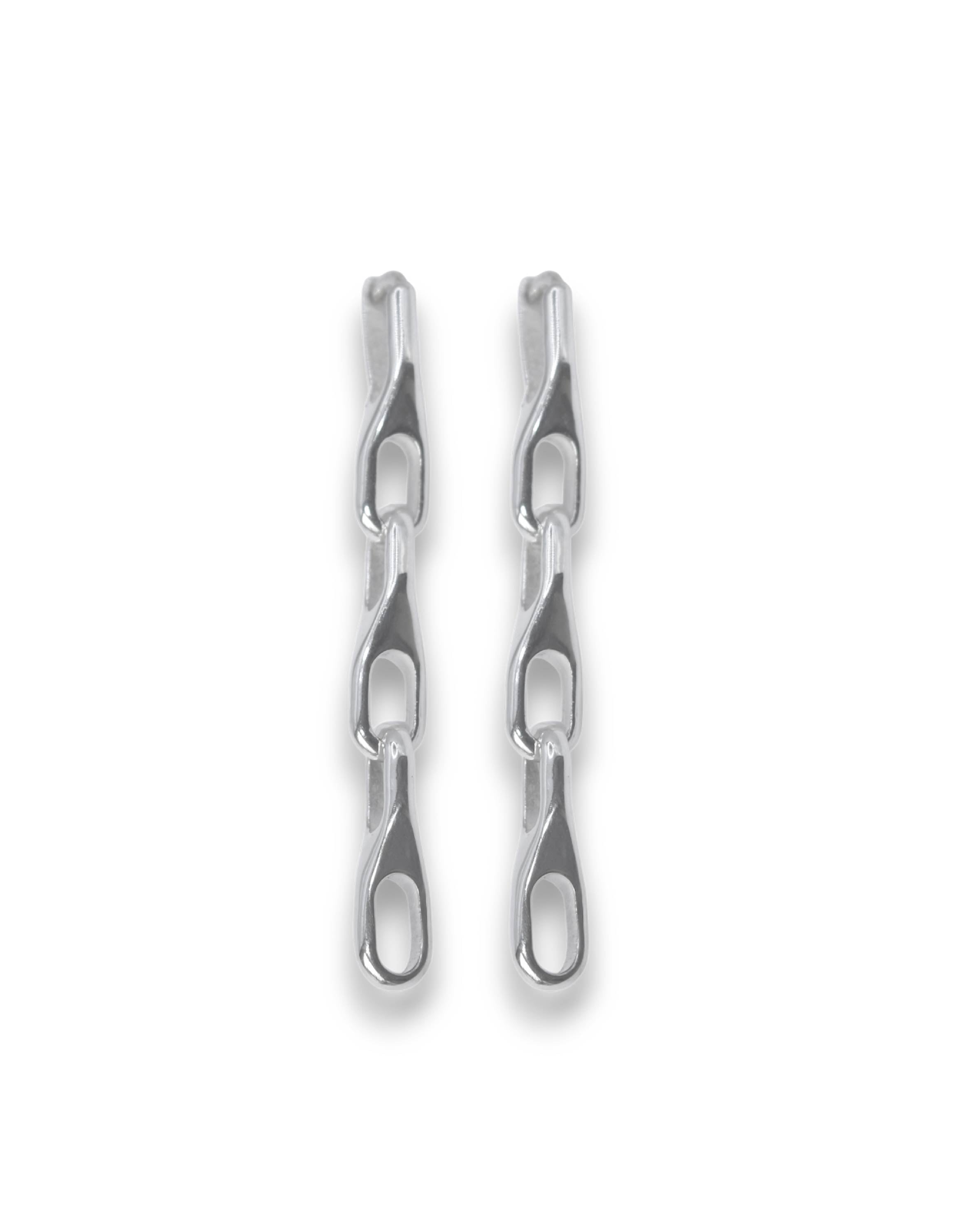 Wave trio earring