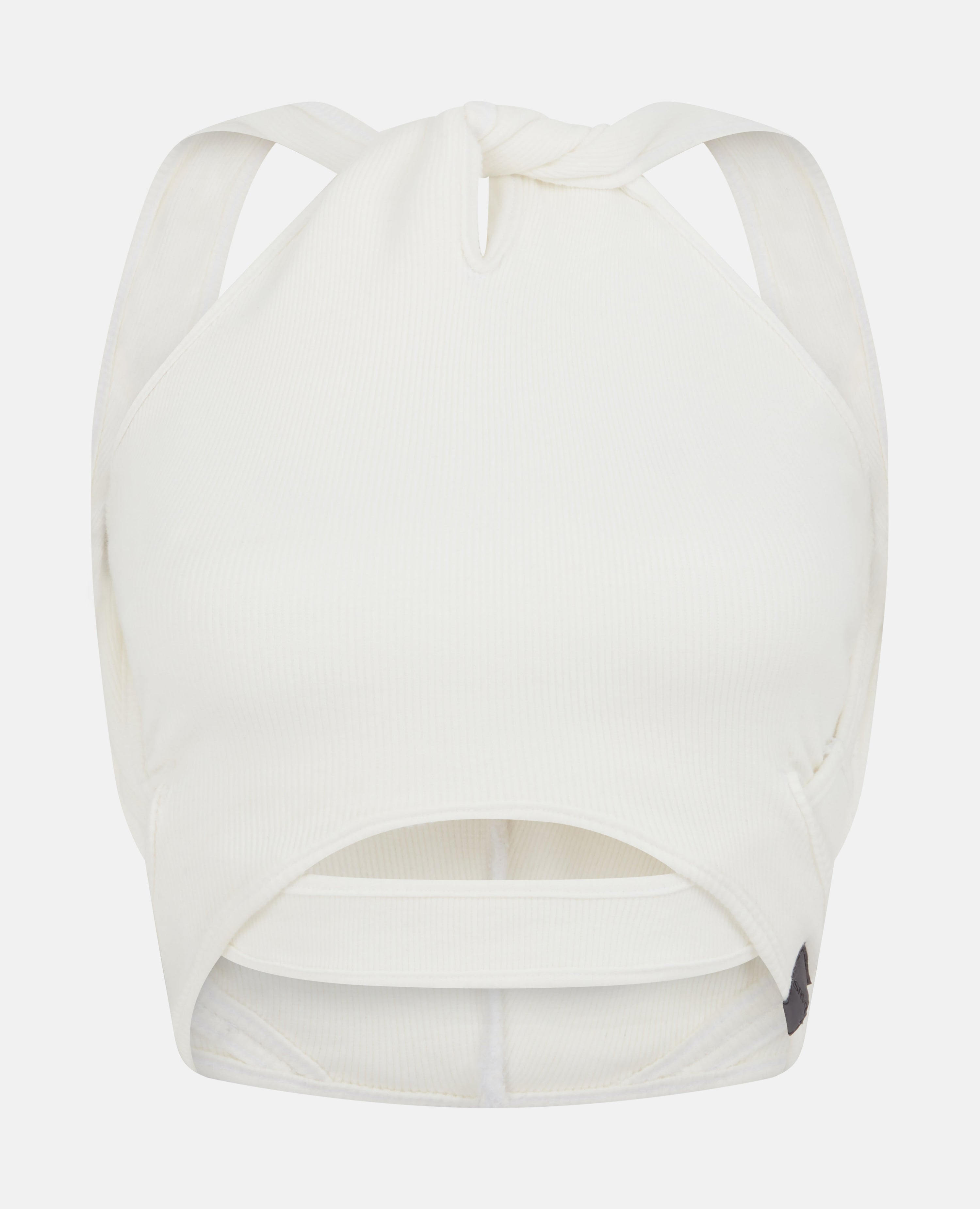 Asuka bralette rib jersey white