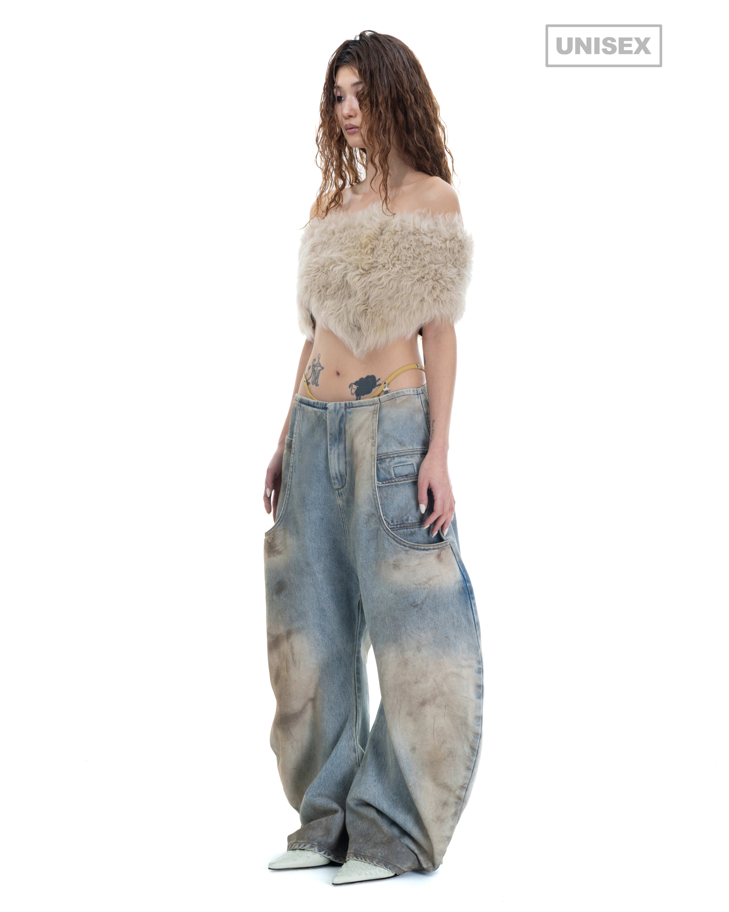 Wreck juice- denim trouser- lb