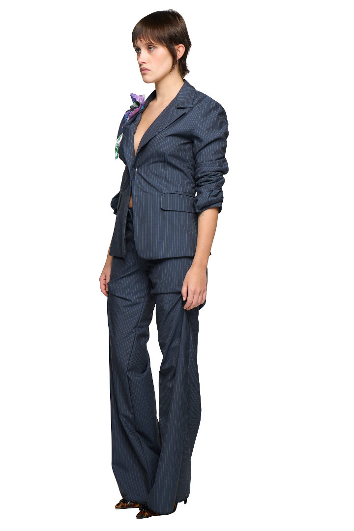 Phoebe pinstripe suit pant