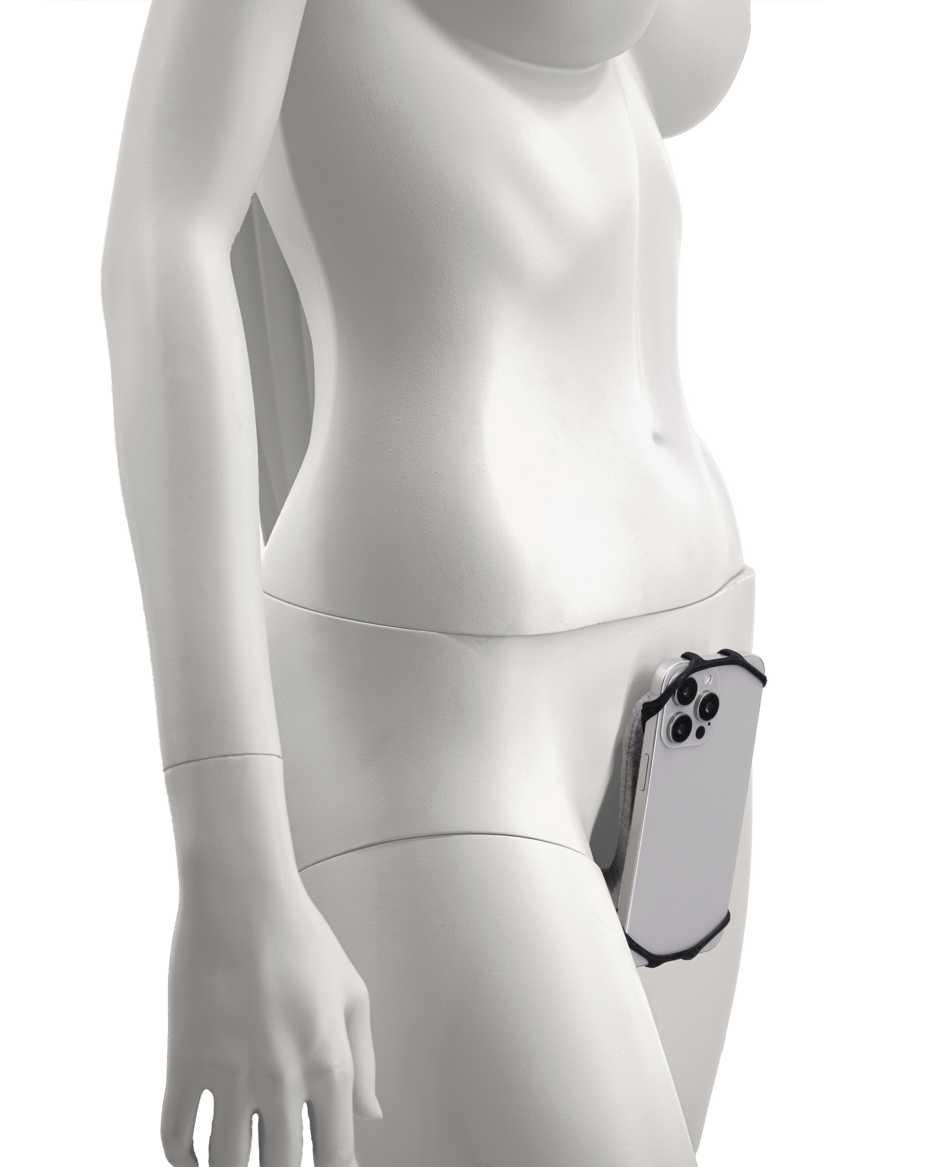 Mobile case cap grey