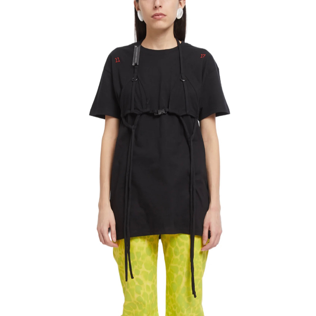Bra t-shirt nera