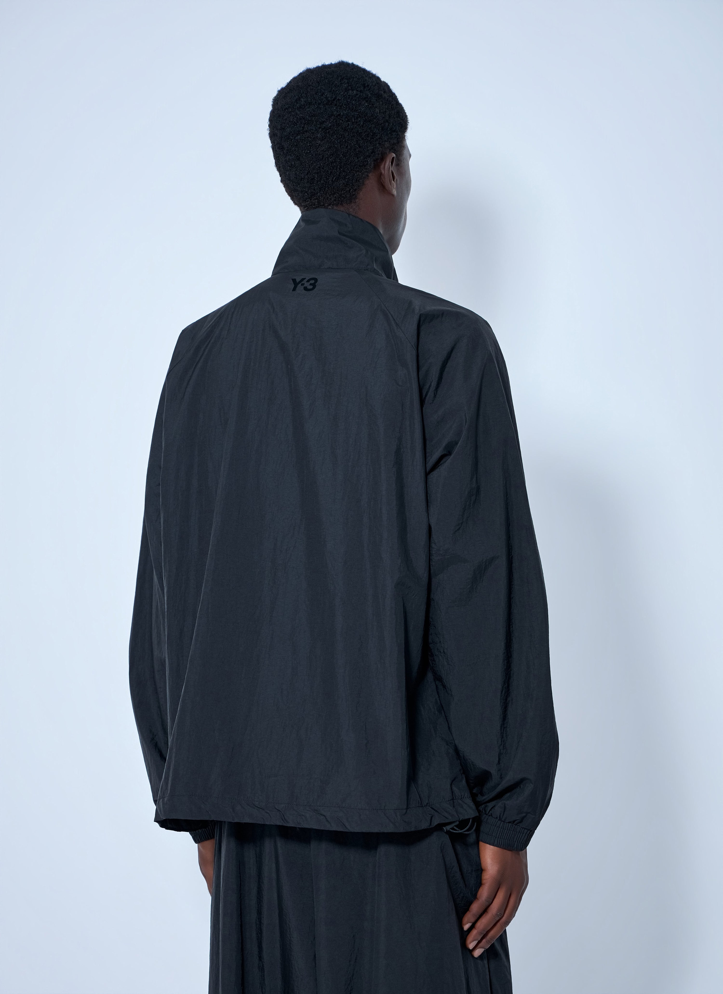 Gradient 3-stripes nylon jacket