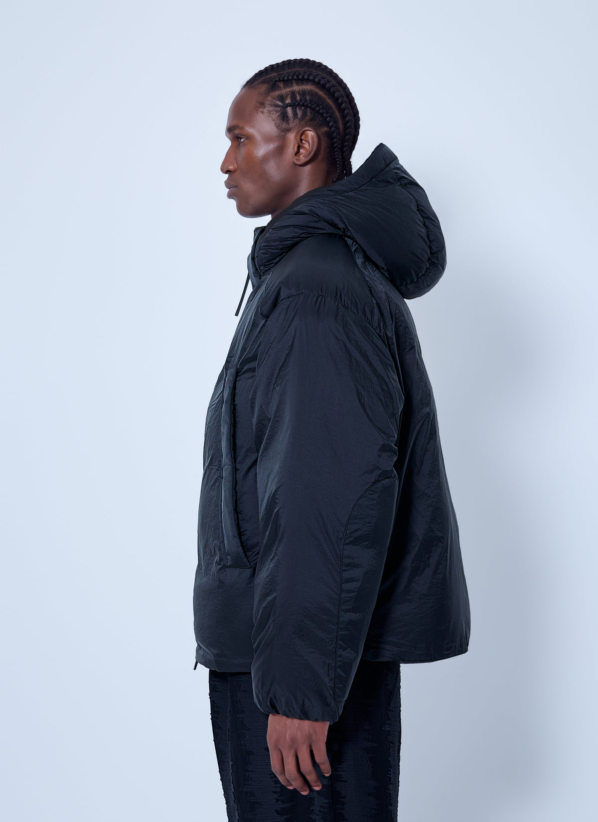 Hooded puffer jacket