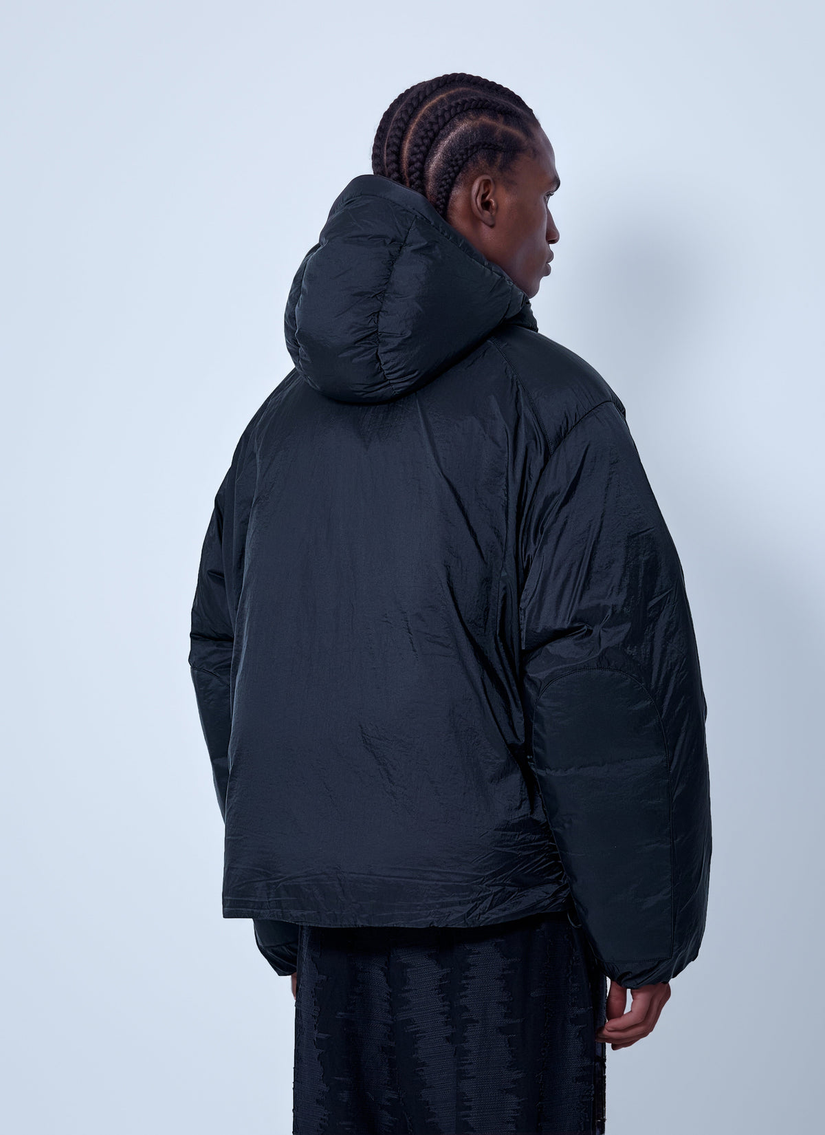 Hooded puffer jacket