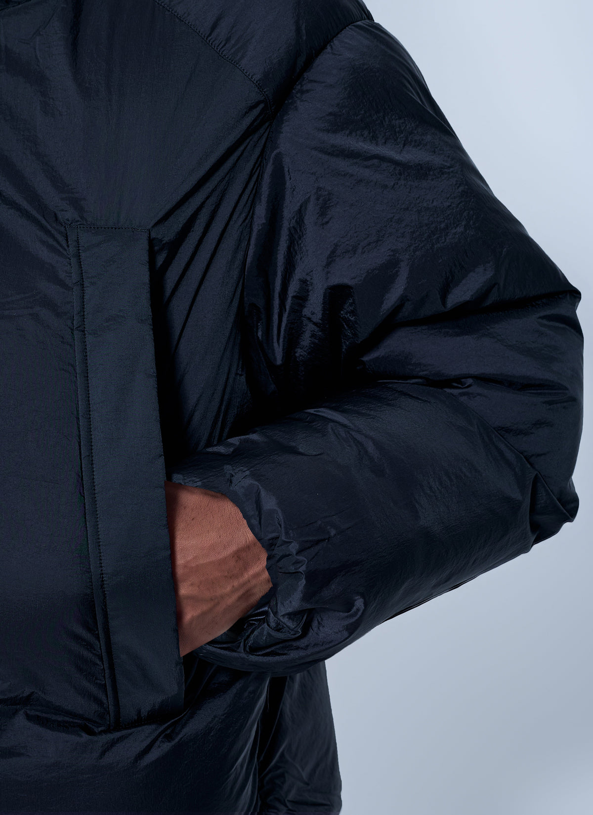 Hooded puffer jacket