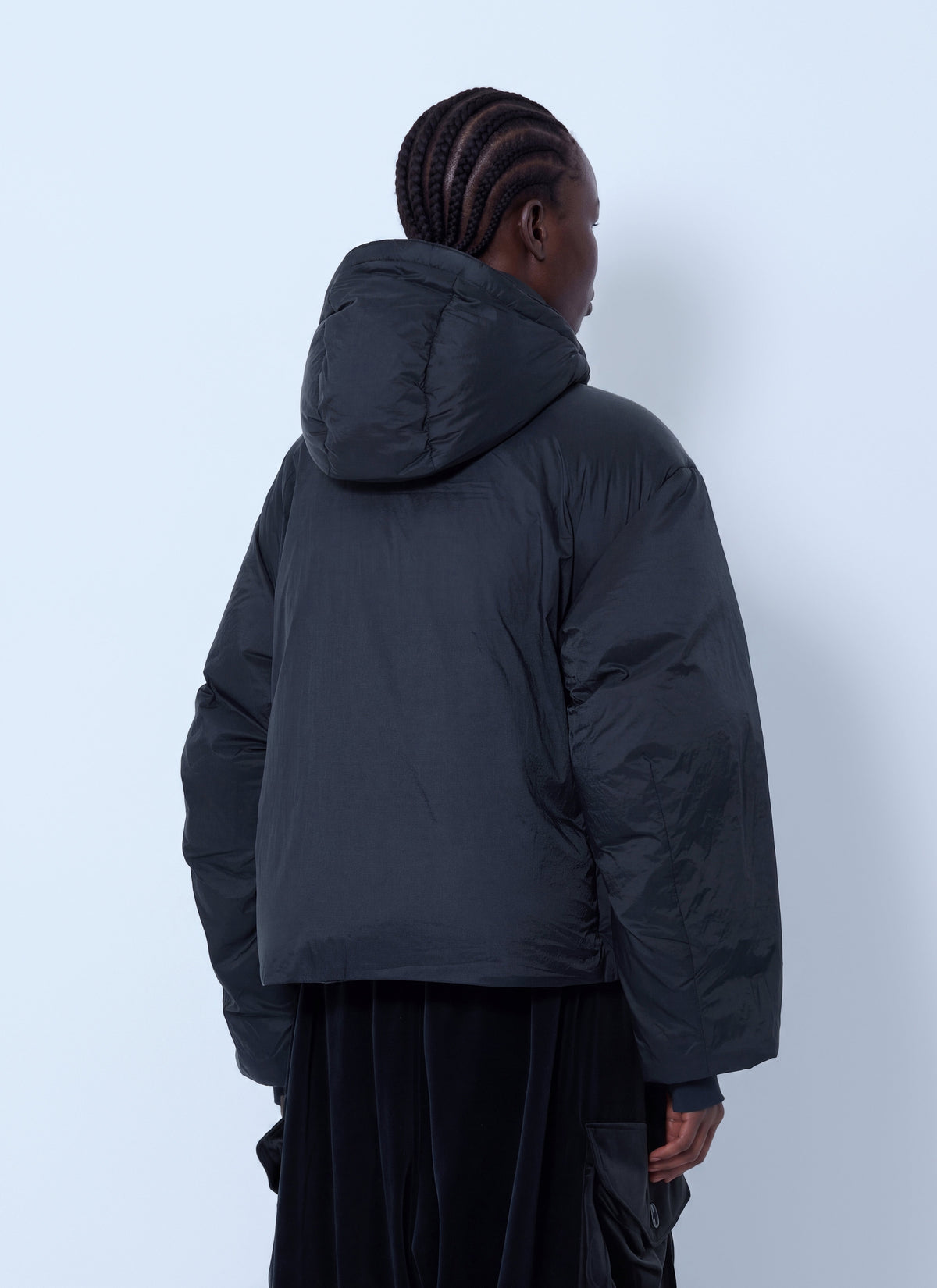 Hooded puffer jacket