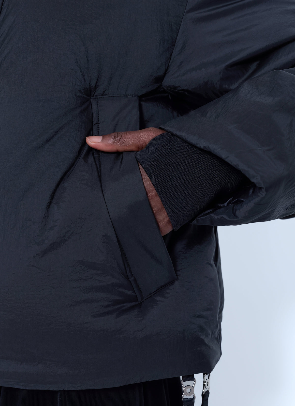 Hooded puffer jacket
