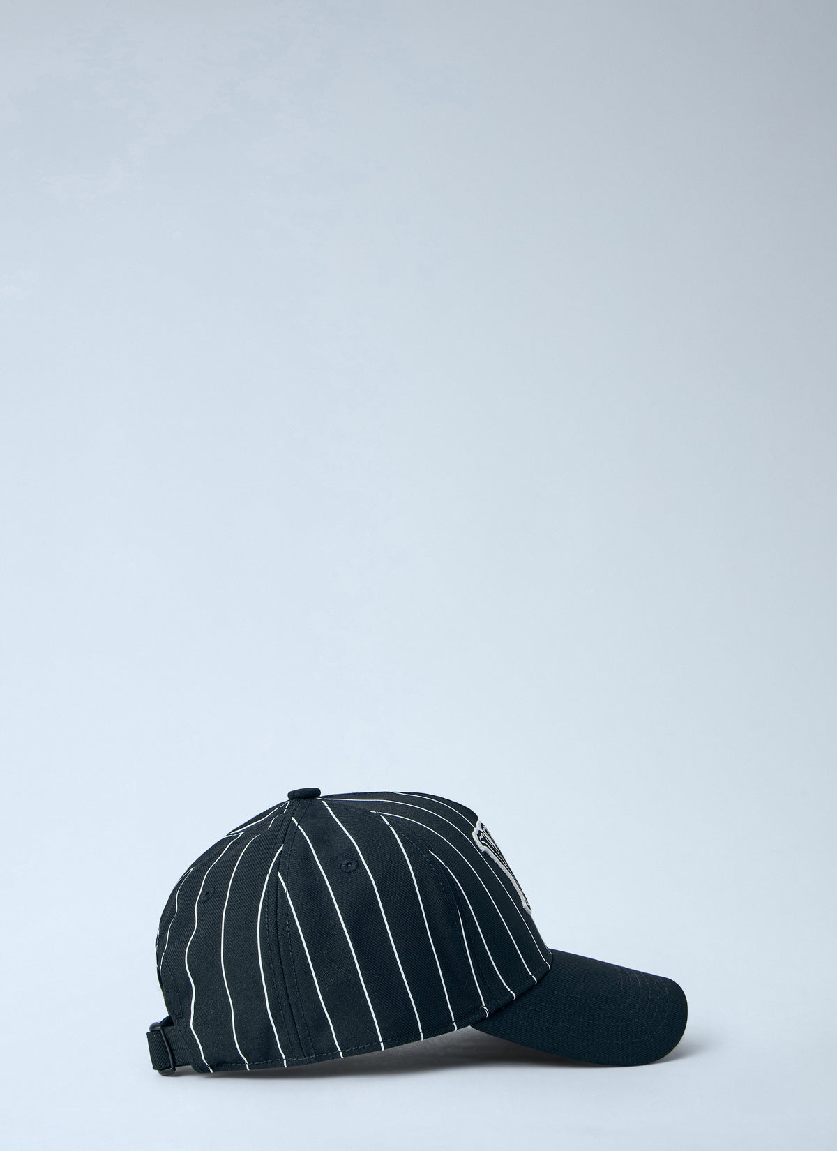 Pinstripe logo baseball cap