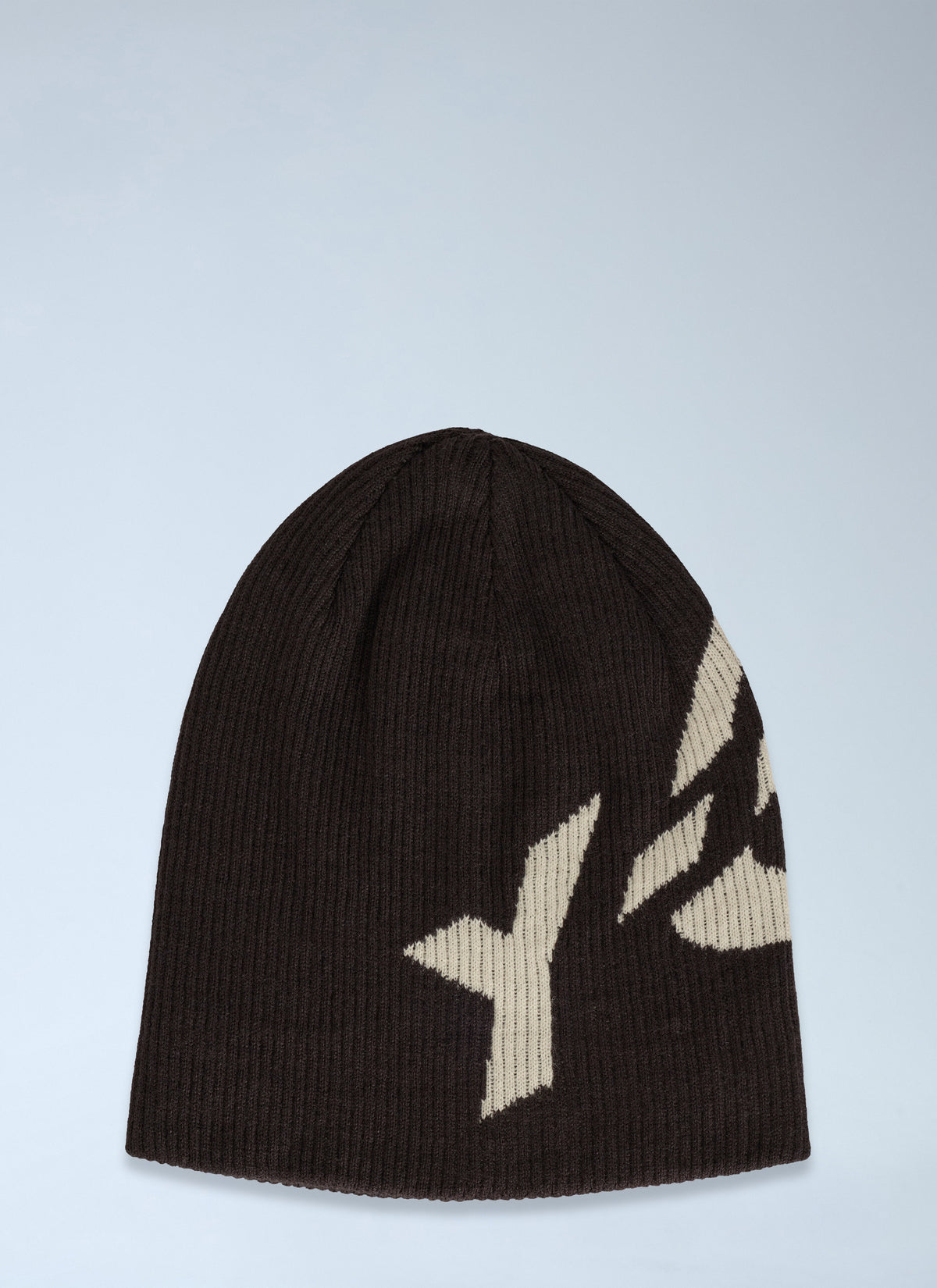 Graphic logo beanie hat