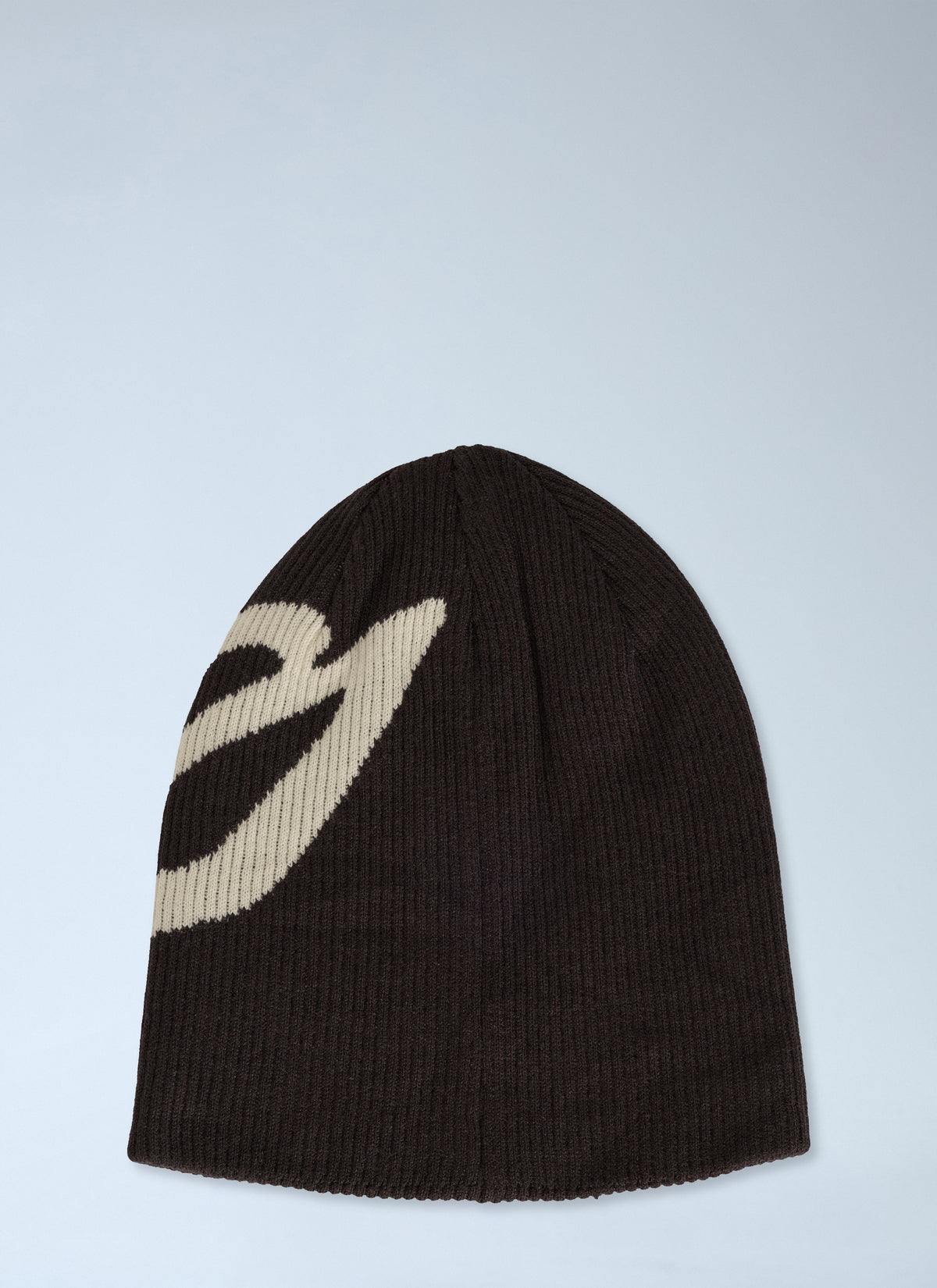 Graphic logo beanie hat