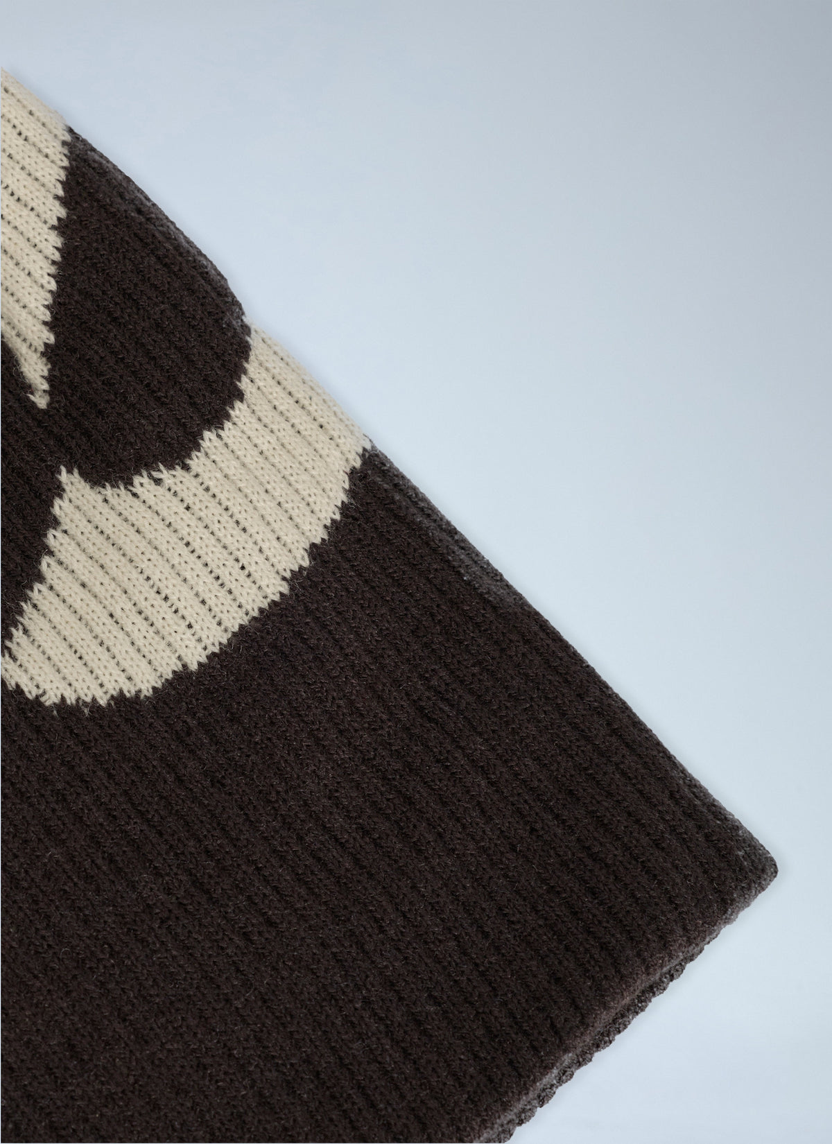 Graphic logo beanie hat