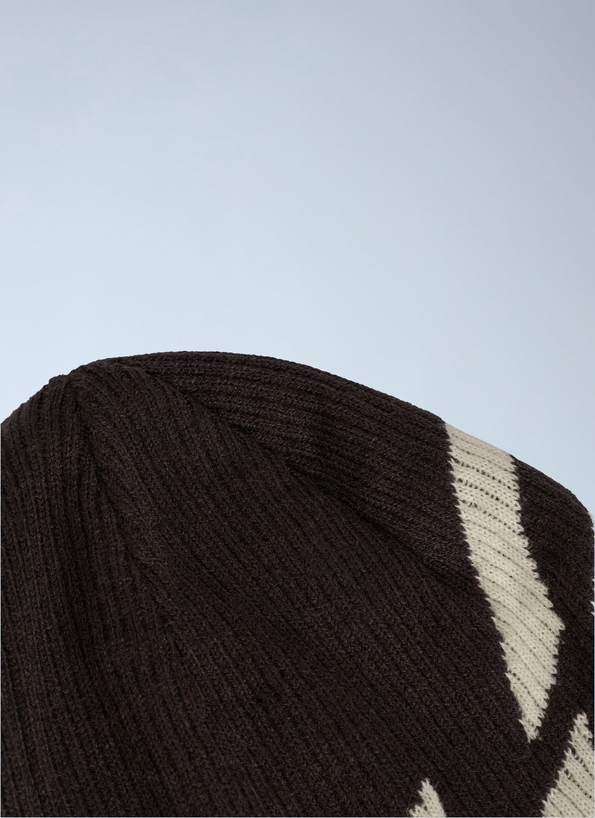 Graphic logo beanie hat